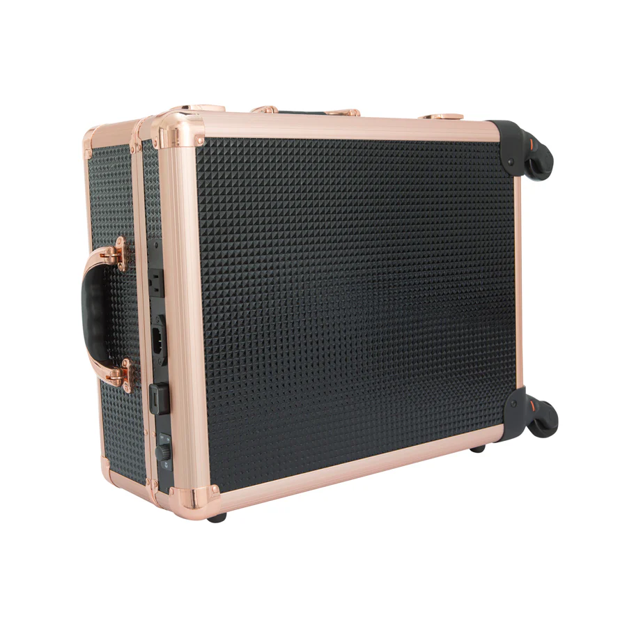 SlayCase® XL Vanity Travel Case in Black & Rose Gold - Image 4