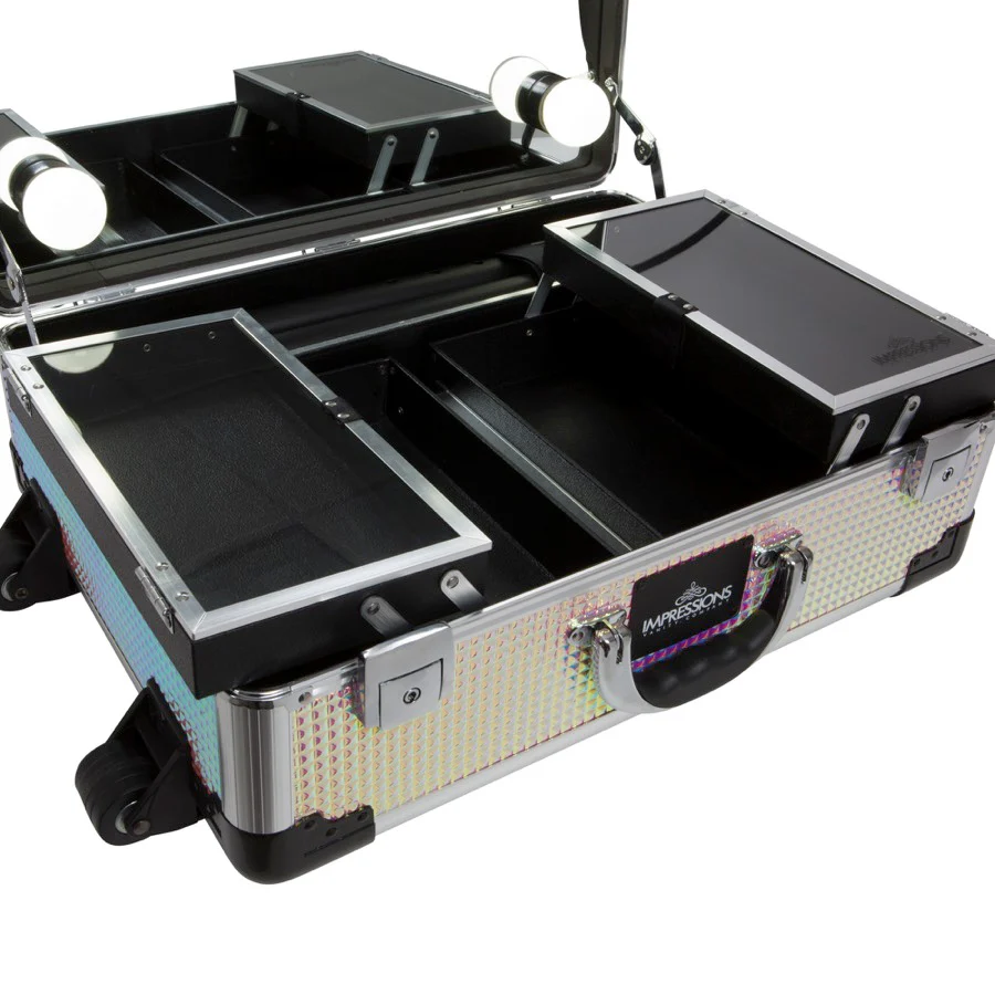 SlayCase® XLS Vanity Travel Case with Stand in Mermaid Shimmer - Image 3