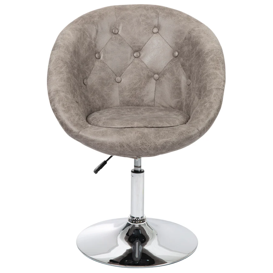 Antoinette Round Tufted Vanity Chair - Image 30
