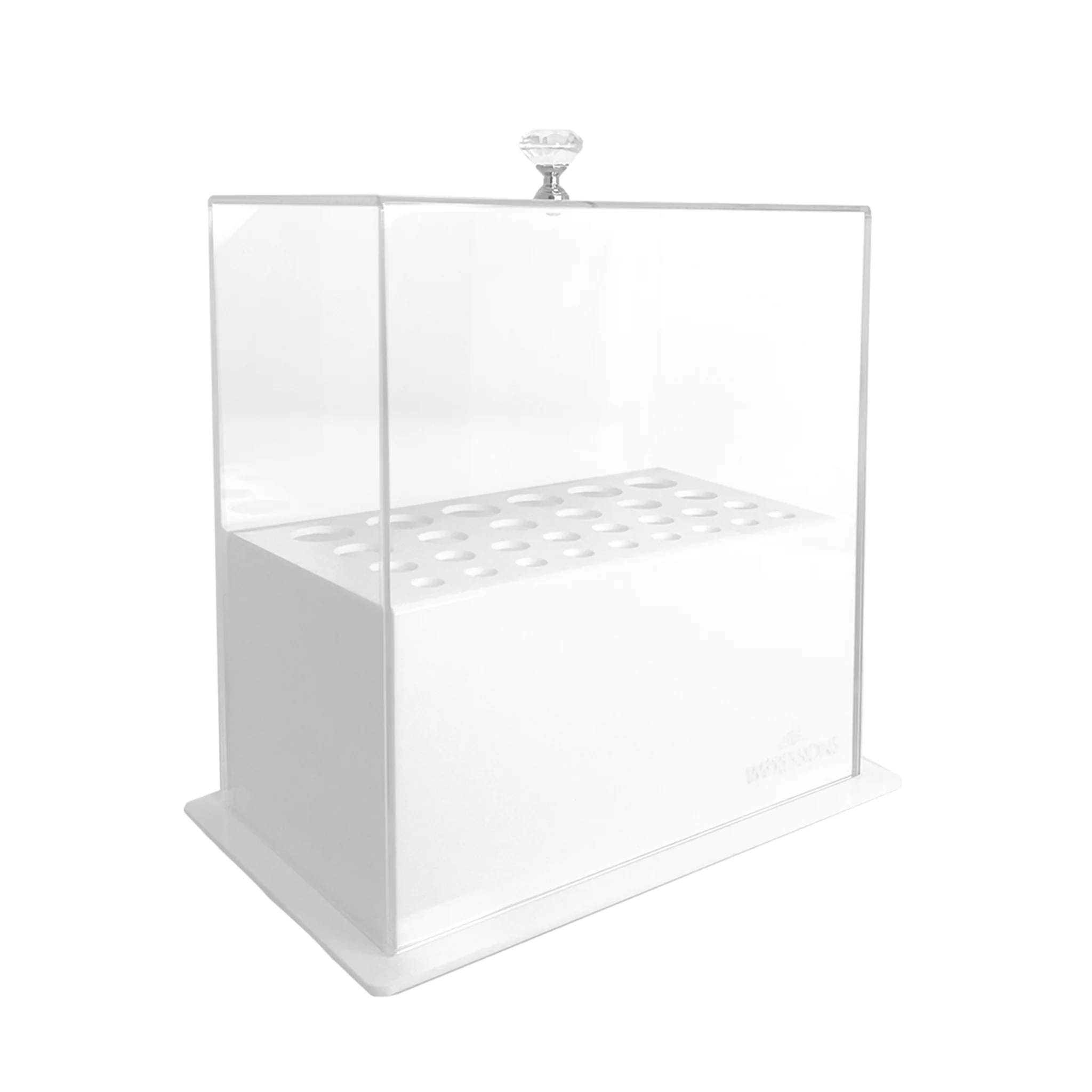 Diamond Collection Acrylic Makeup Brush Display Holder - Image 7