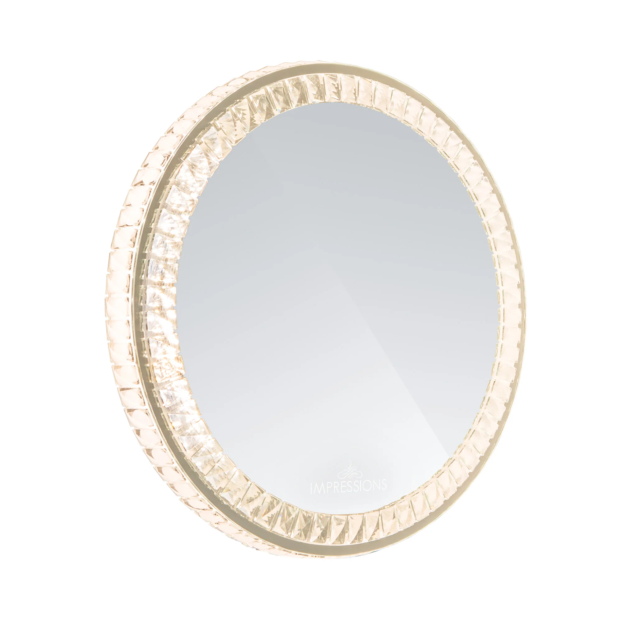 Diamond Collection BRILLIANT Premium Illuminated Vanity Mirror - Image 4
