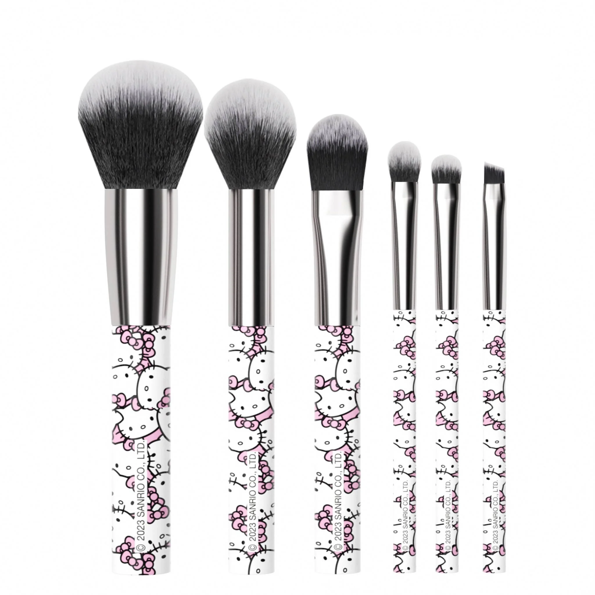 Hello Kitty® "All Over Print" 6-PC BRUSH SET - Image 3