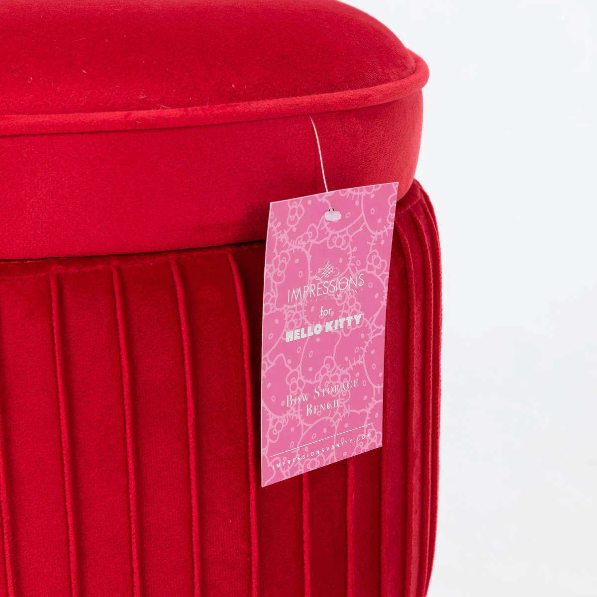Hello Kitty® Bow Storage Bench - Image 13