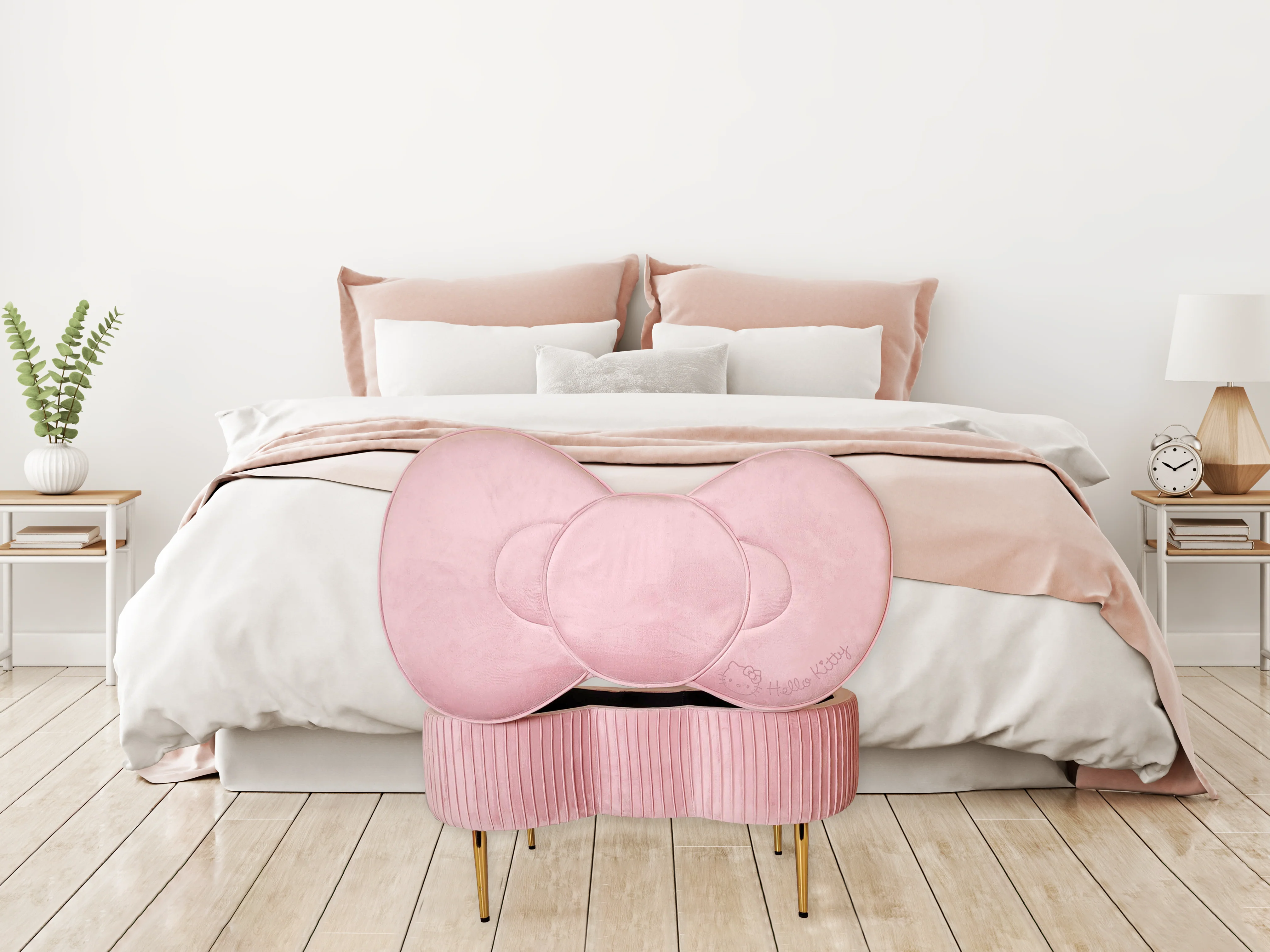 Hello Kitty® Bow Storage Bench - Image 7