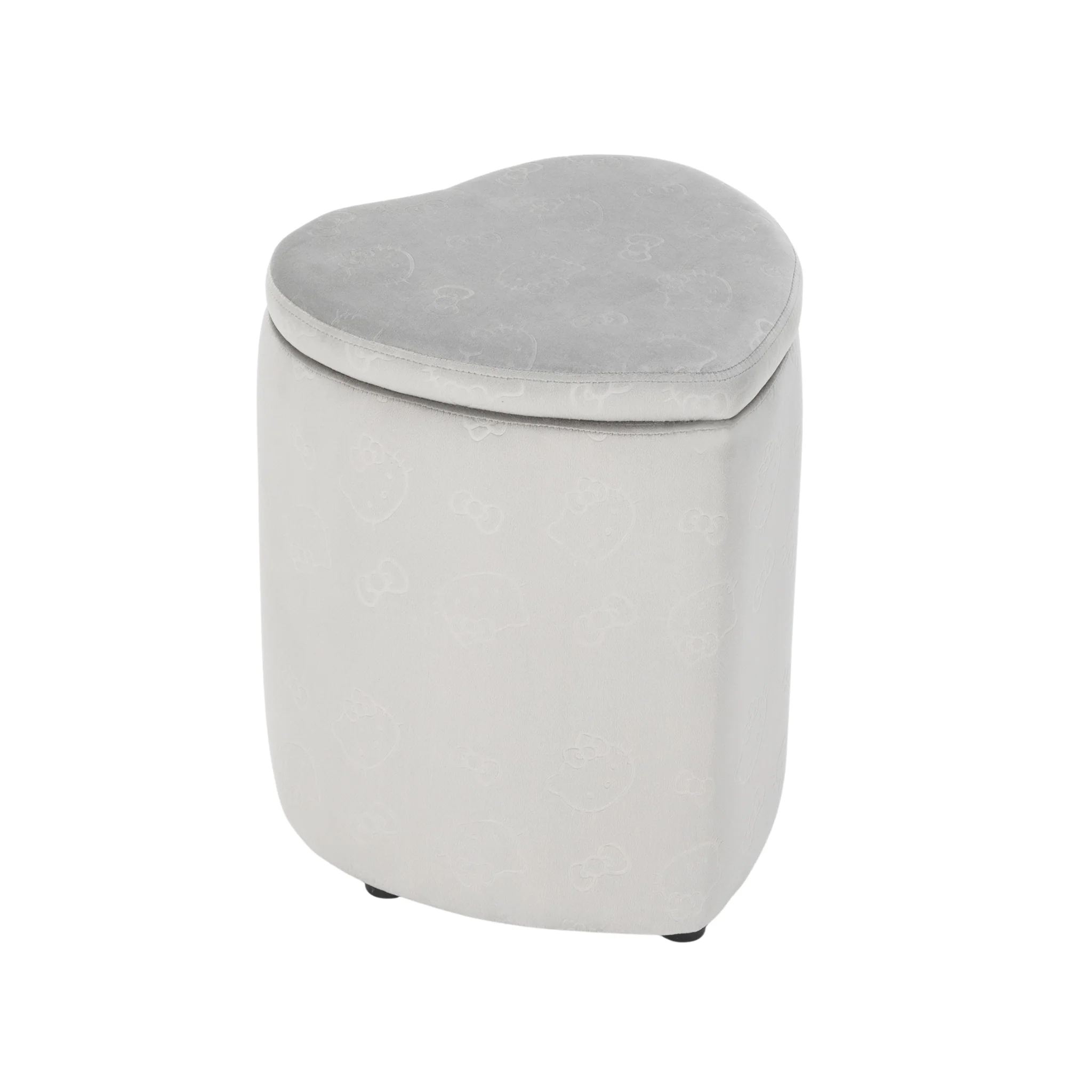Hello Kitty® Heart Storage Vanity Ottoman - Image 5