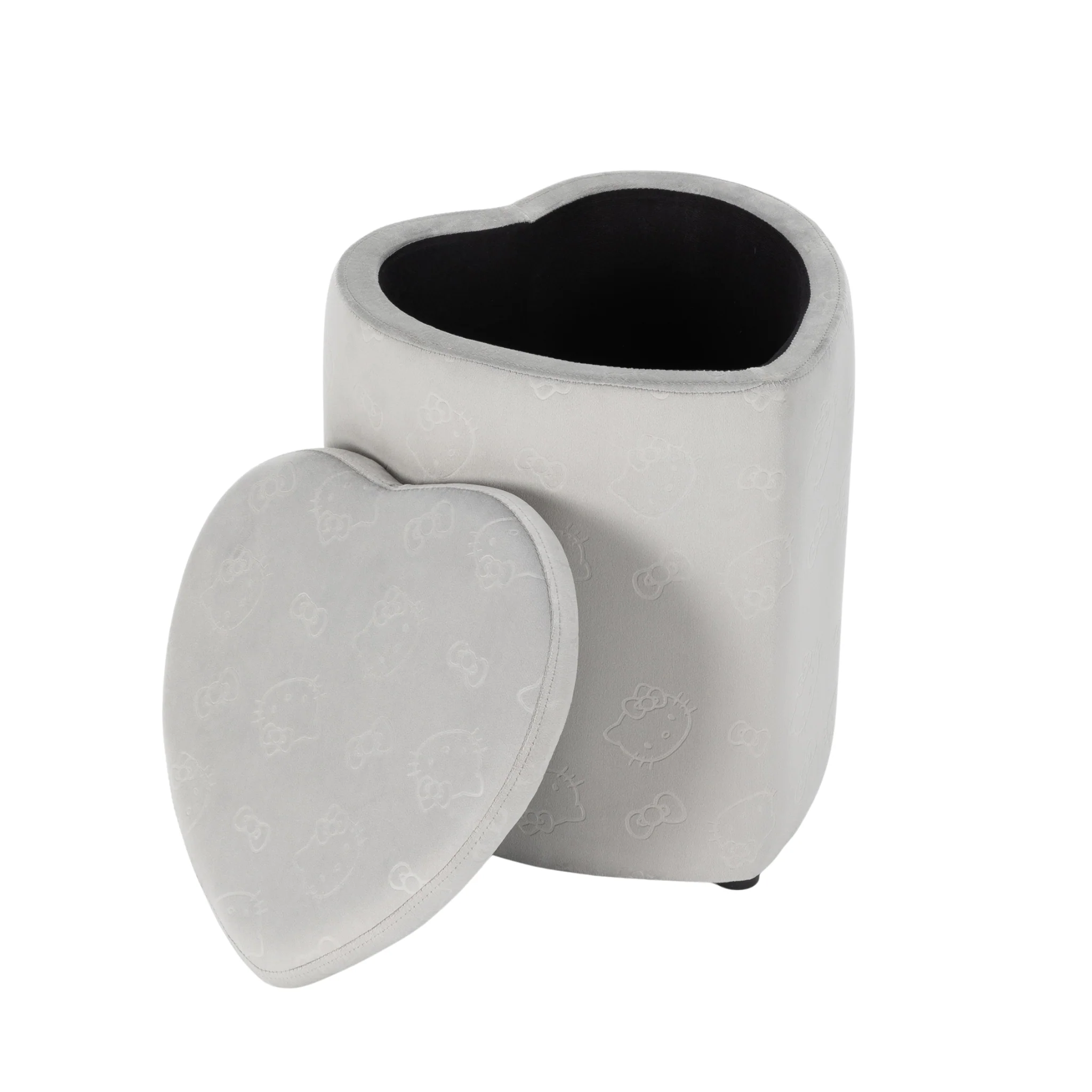 Hello Kitty® Heart Storage Vanity Ottoman - Image 6