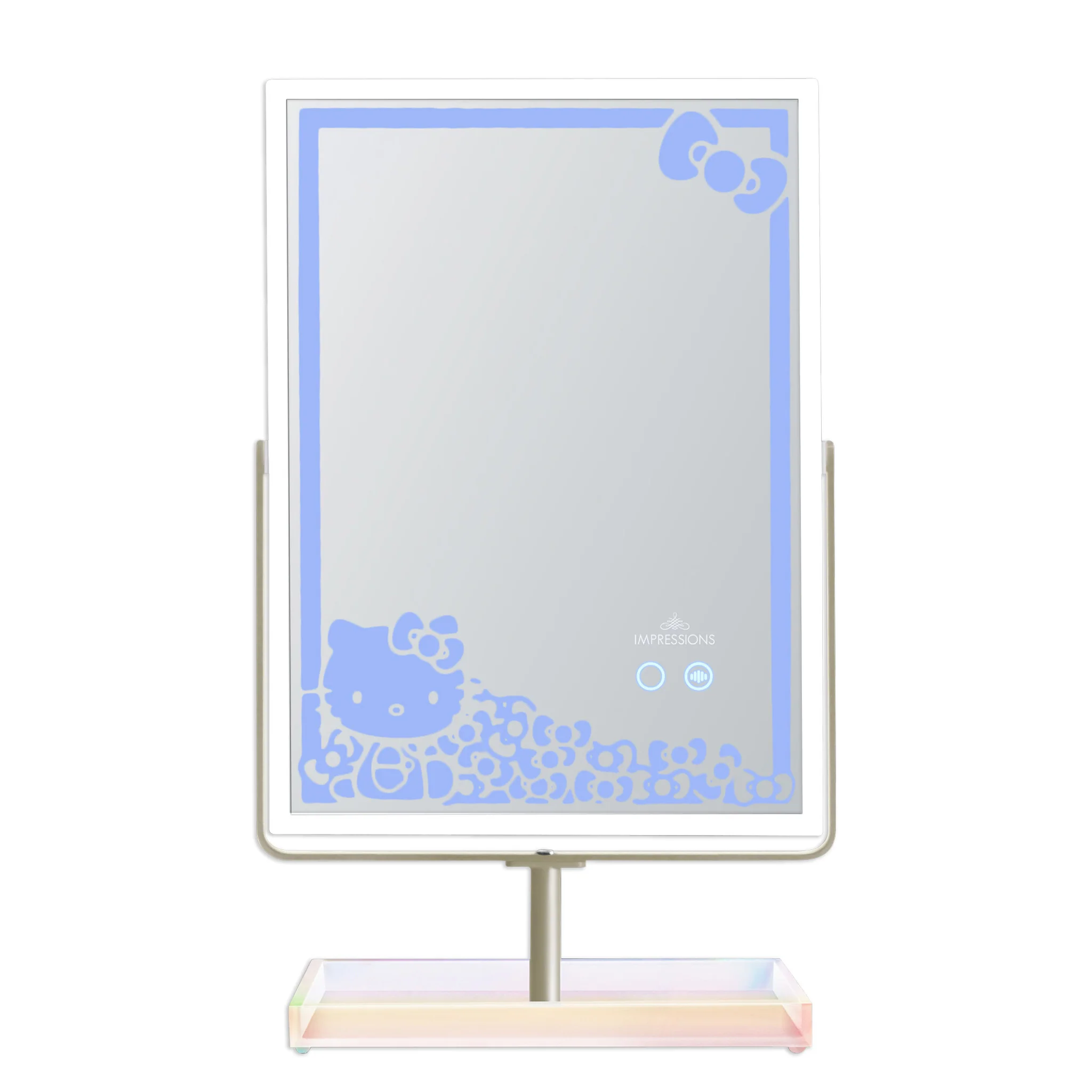 Hello Kitty® RGB Makeup Mirror with Catchall Tray - Image 6