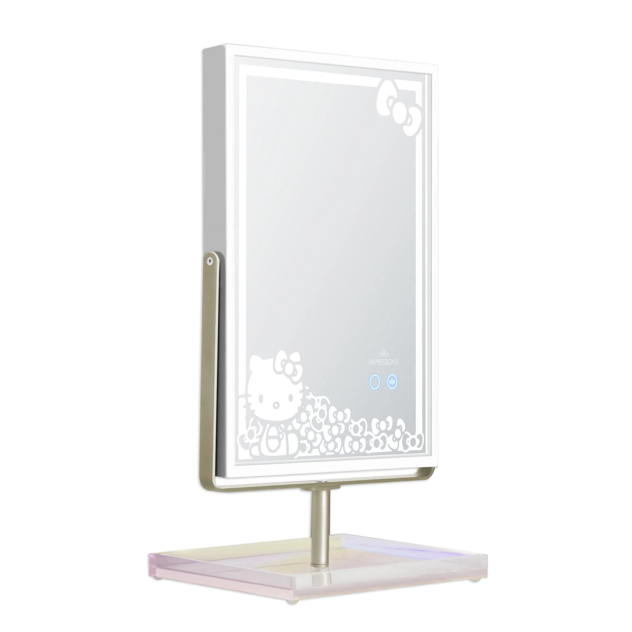 Hello Kitty® RGB Makeup Mirror with Catchall Tray - Image 7