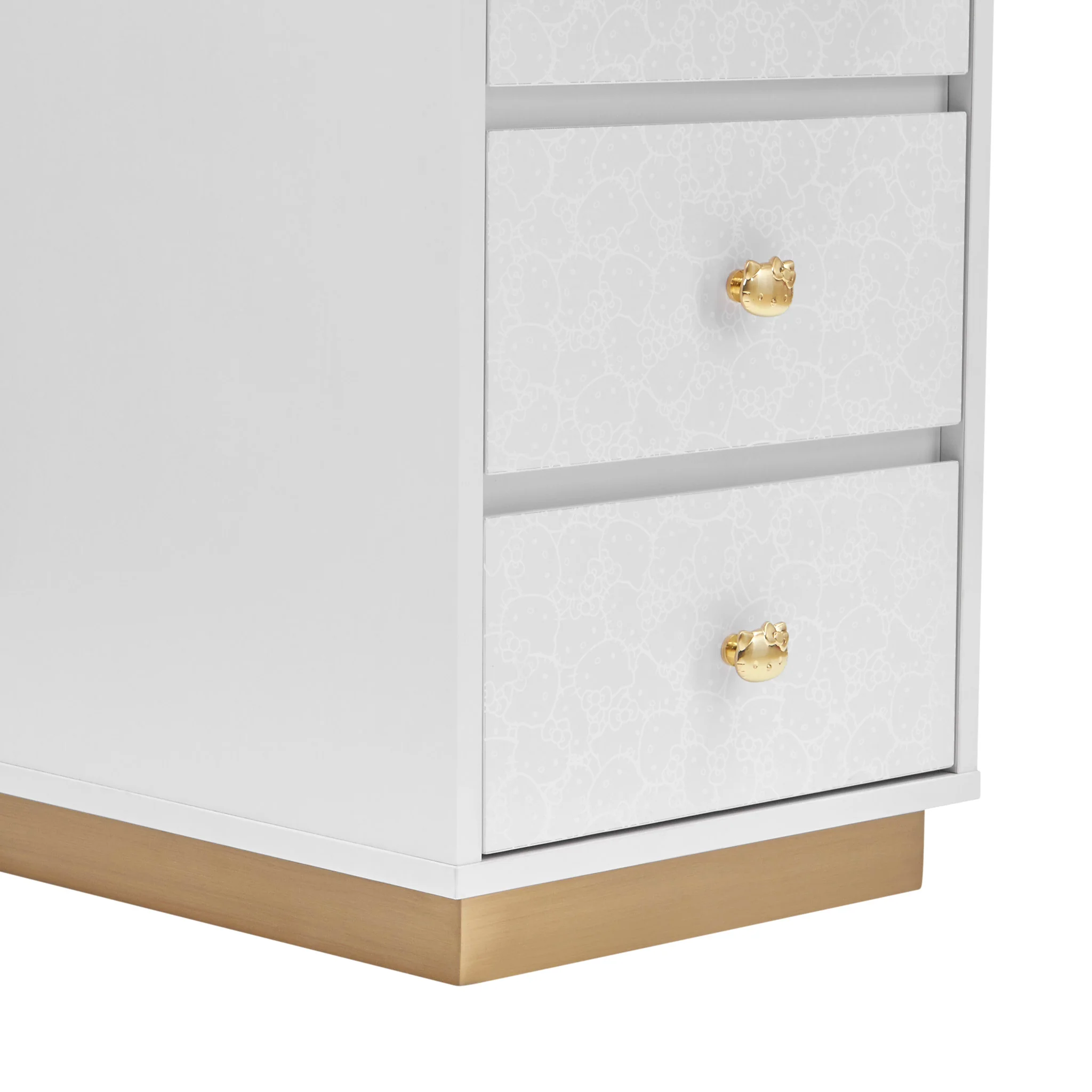 Hello Kitty® SlayStation 6-Drawer Makeup Vanity Storage Unit - Image 10