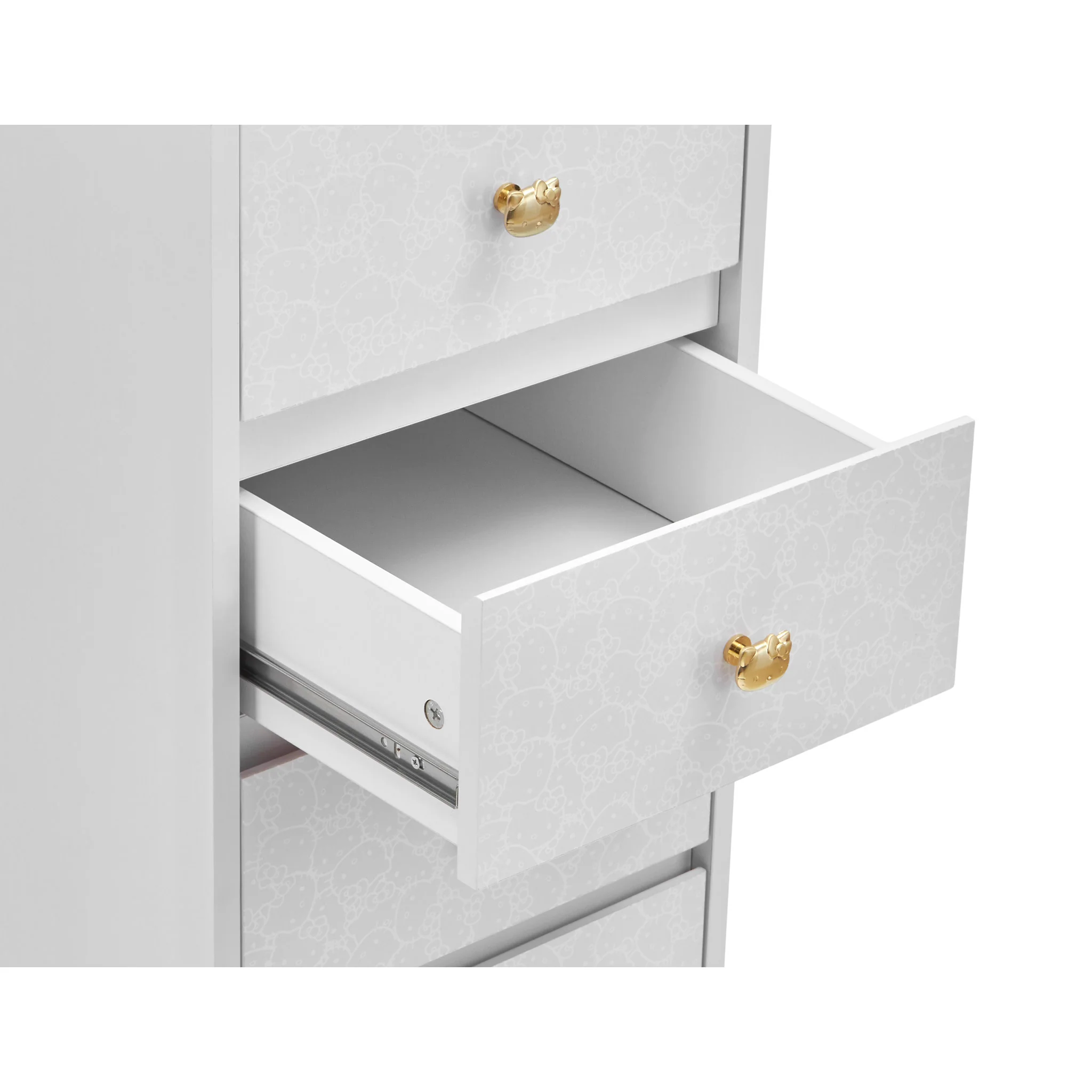 Hello Kitty® SlayStation 6-Drawer Makeup Vanity Storage Unit - Image 11