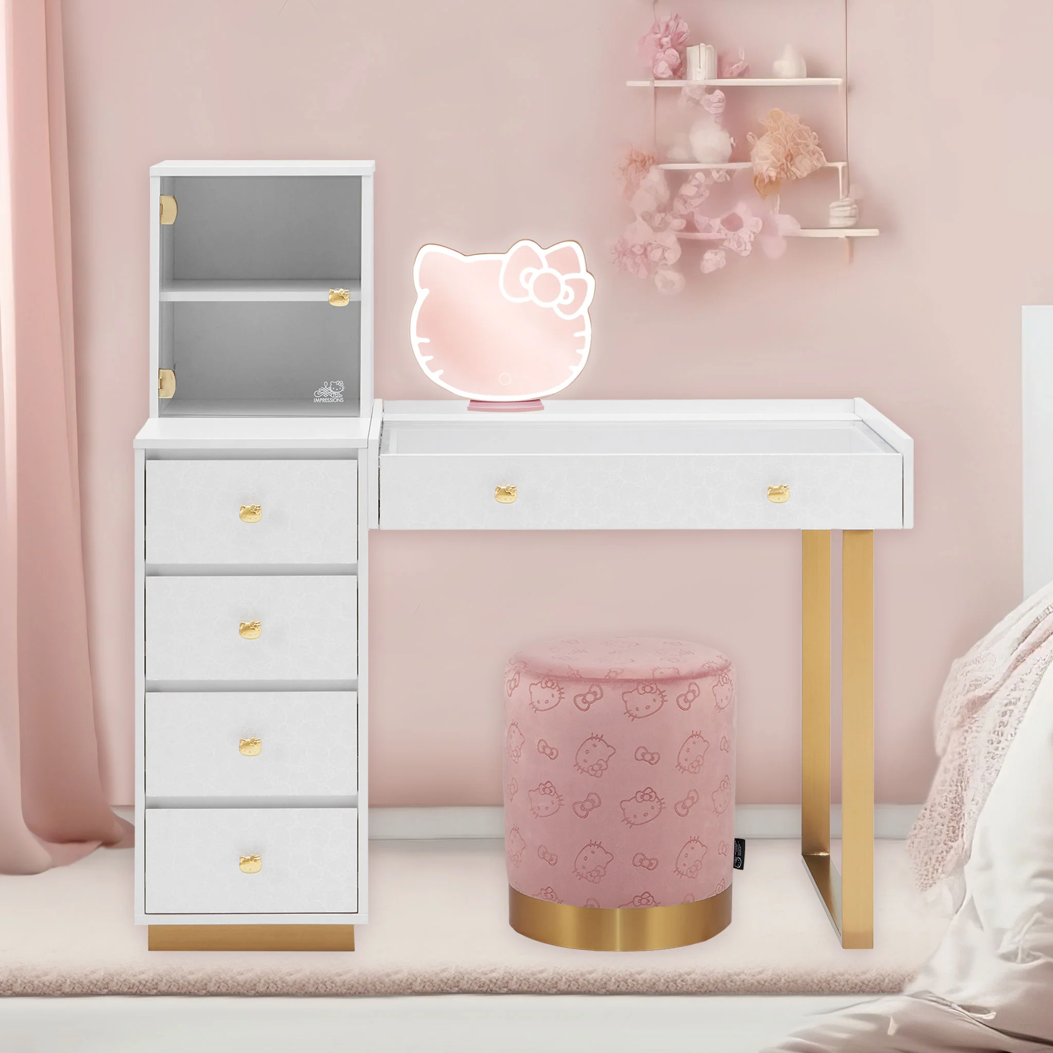 Hello Kitty® SlayStation Duet Vanity Desk - Image 7