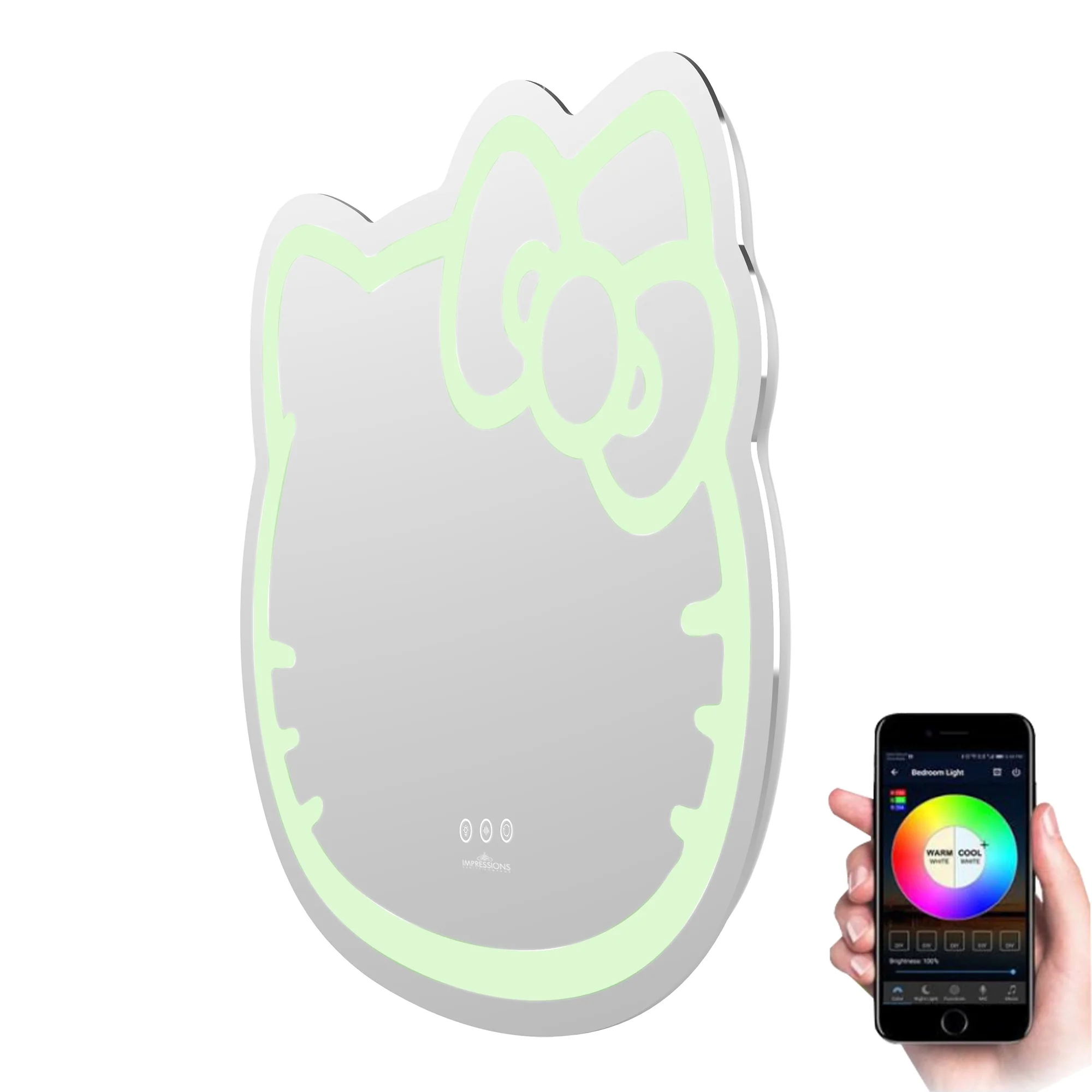 Hello Kitty LED Wall Mirror - Image 7