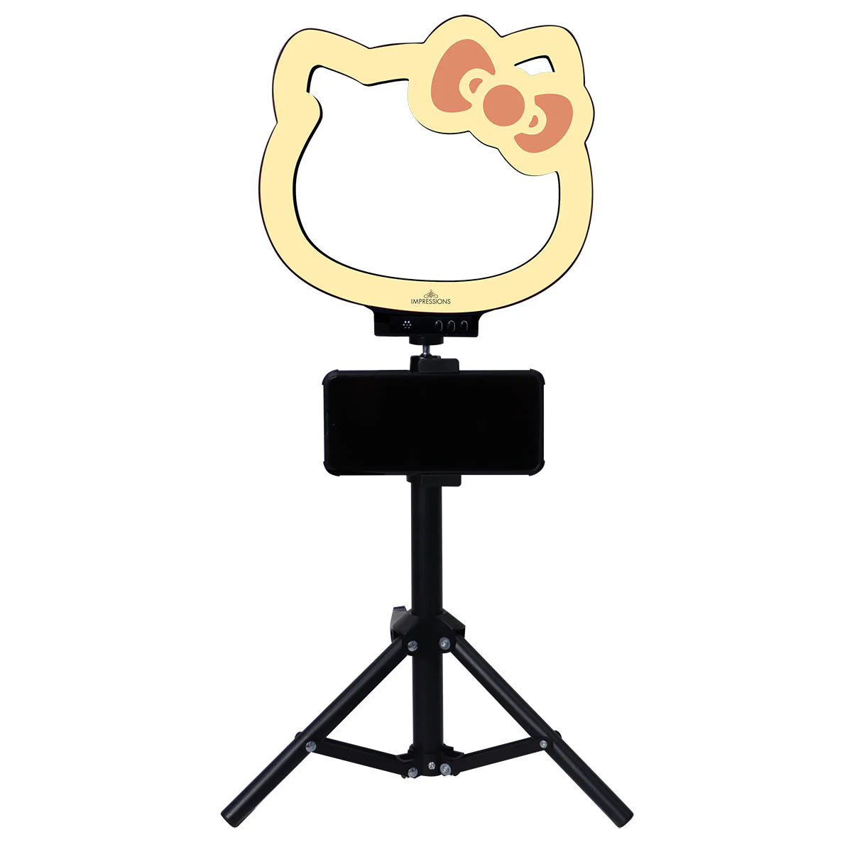 Hello Kitty® Supercute 10” RGB Desktop Ring Light with Tripod - Image 3