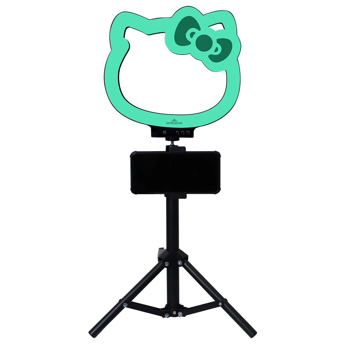 Hello Kitty® Supercute 10” RGB Desktop Ring Light with Tripod - Image 4