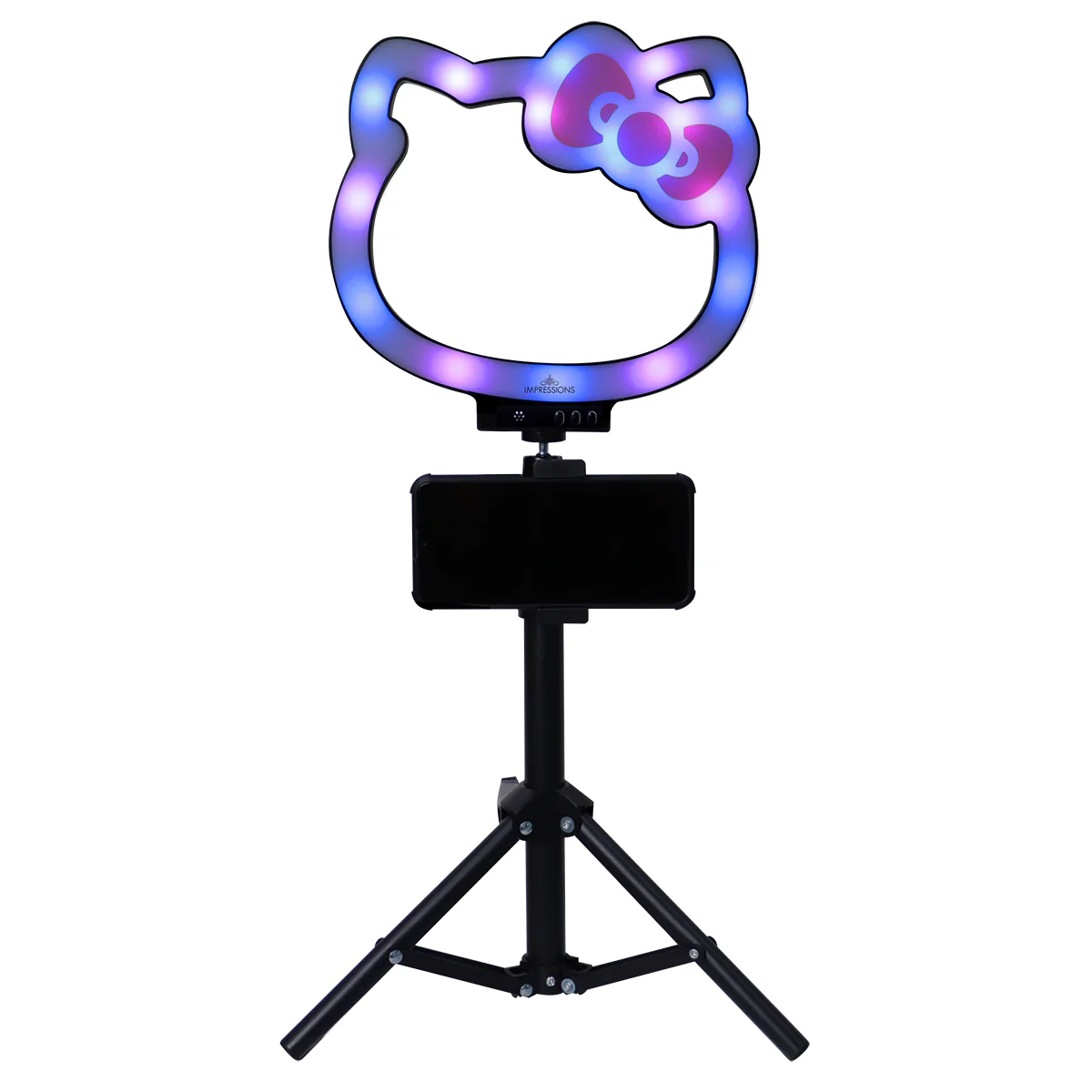 Hello Kitty® Supercute 10” RGB Desktop Ring Light with Tripod - Image 8