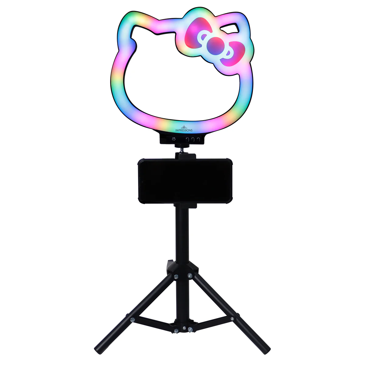 Hello Kitty® Supercute 10” RGB Desktop Ring Light with Tripod - Image 9