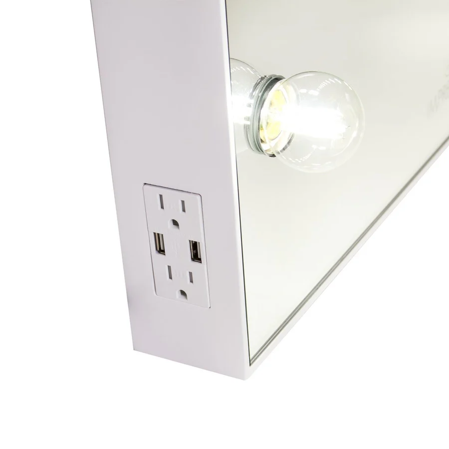 Hollywood Glow® FL Vanity Floor Mirror - Image 7