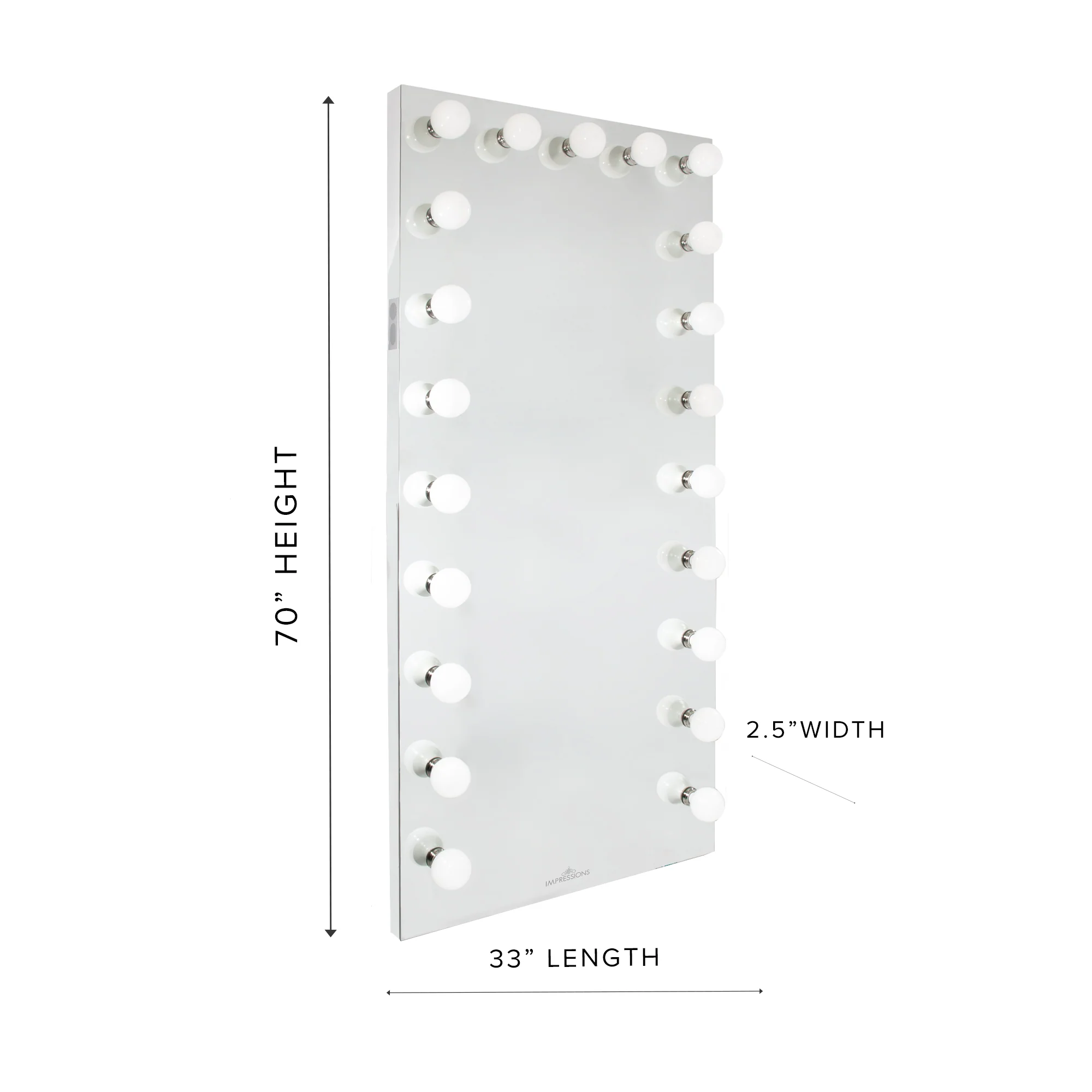 Hollywood Premiere® Full-Length Vanity Mirror - Image 18