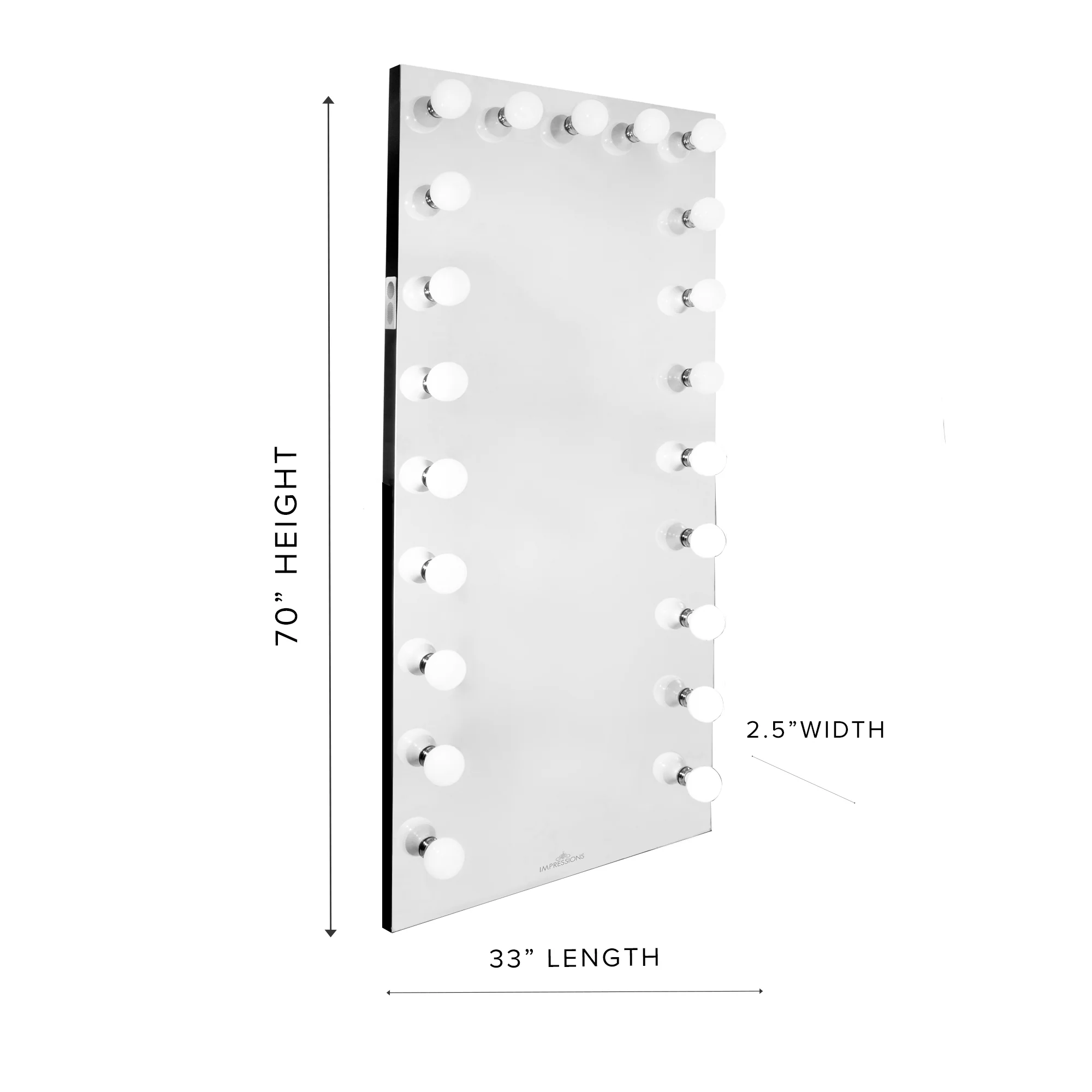 Hollywood Premiere® Full-Length Vanity Mirror - Image 3