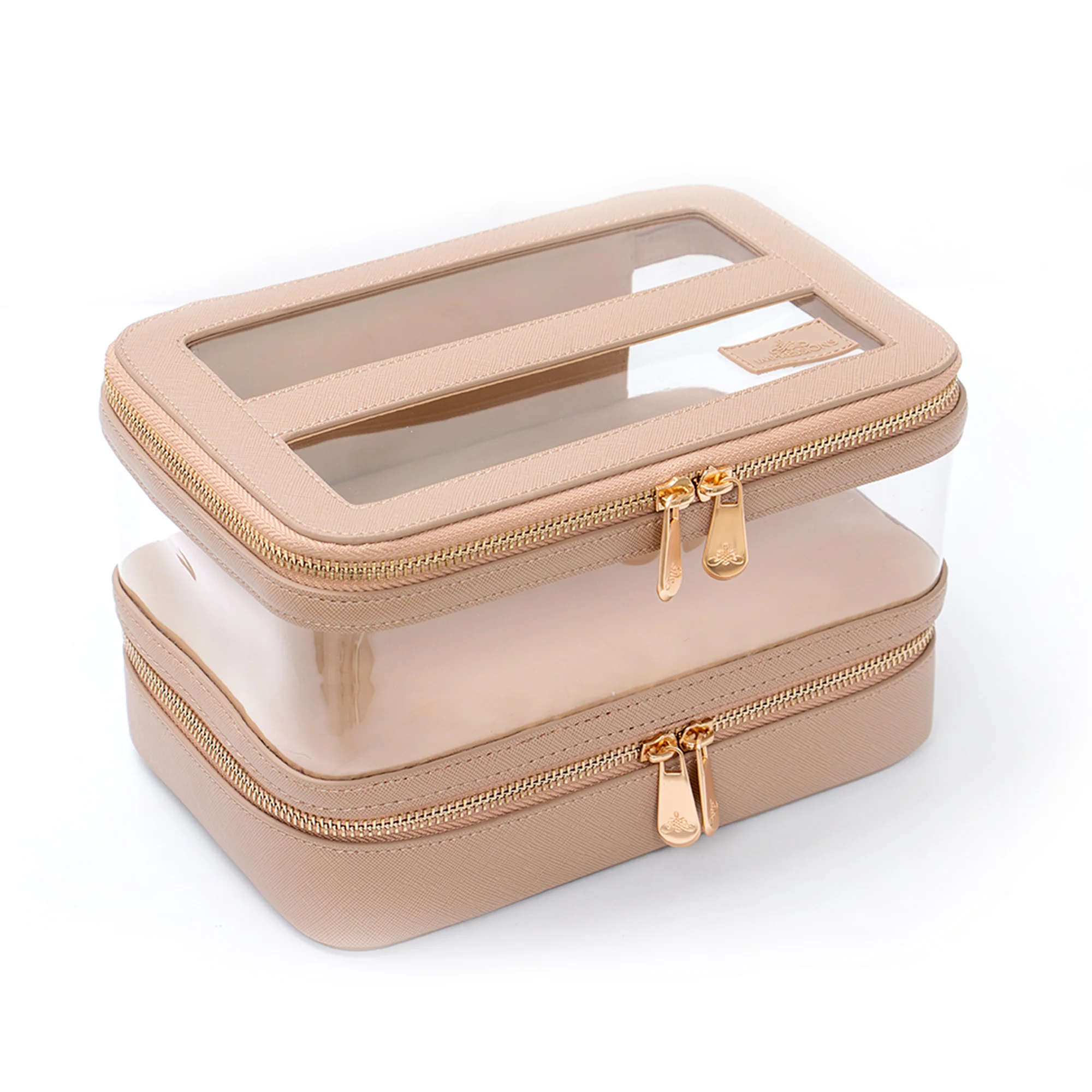 Santorini Train Case with Brush Holder - Image 4