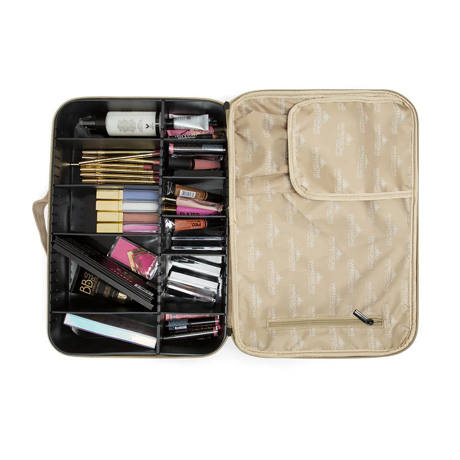 SLAYssentials Makeup Carry Case with Adjustable Dividers - Image 4