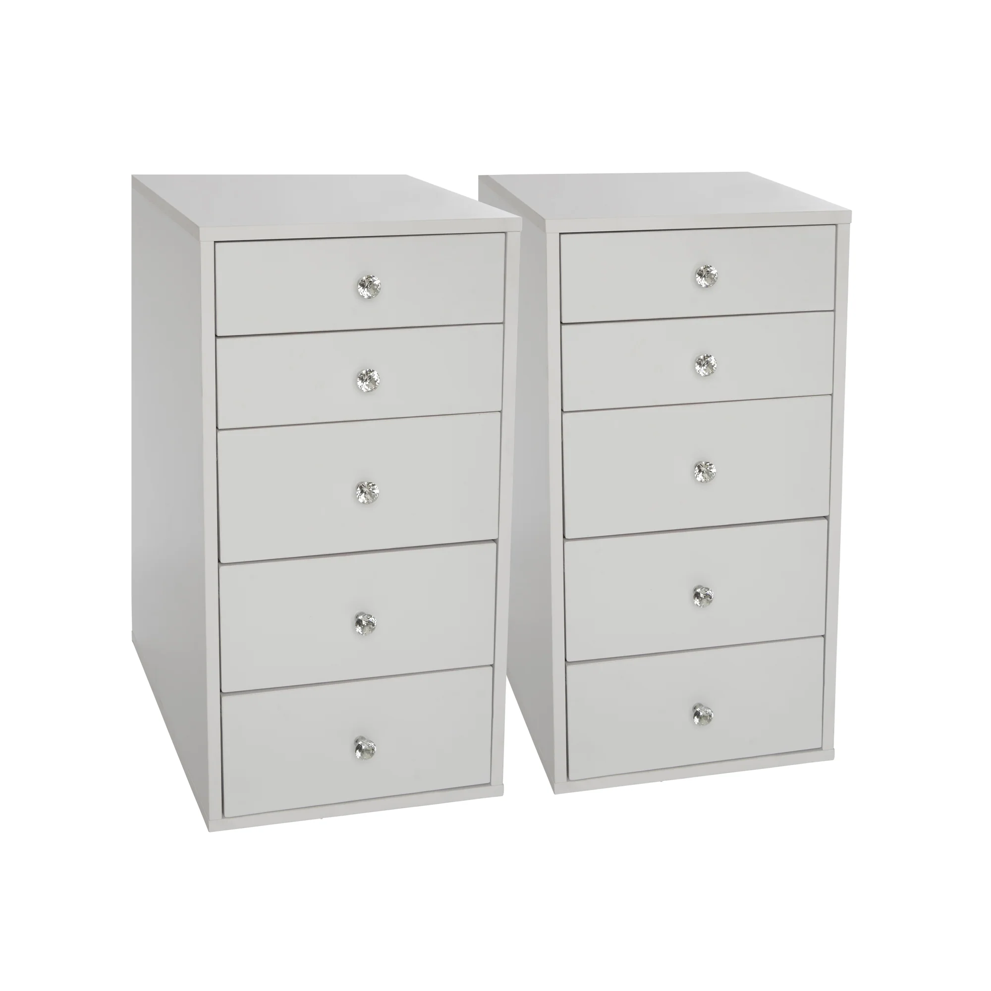 SlayStation® 5-Drawer Makeup Vanity Storage Unit (Pair) - Image 12
