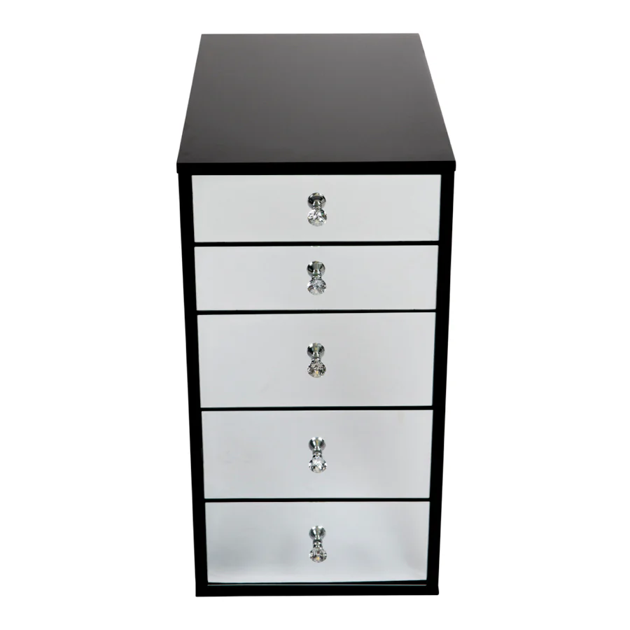 SlayStation® 5-Drawer Mirrored Vanity Storage Unit - Image 3