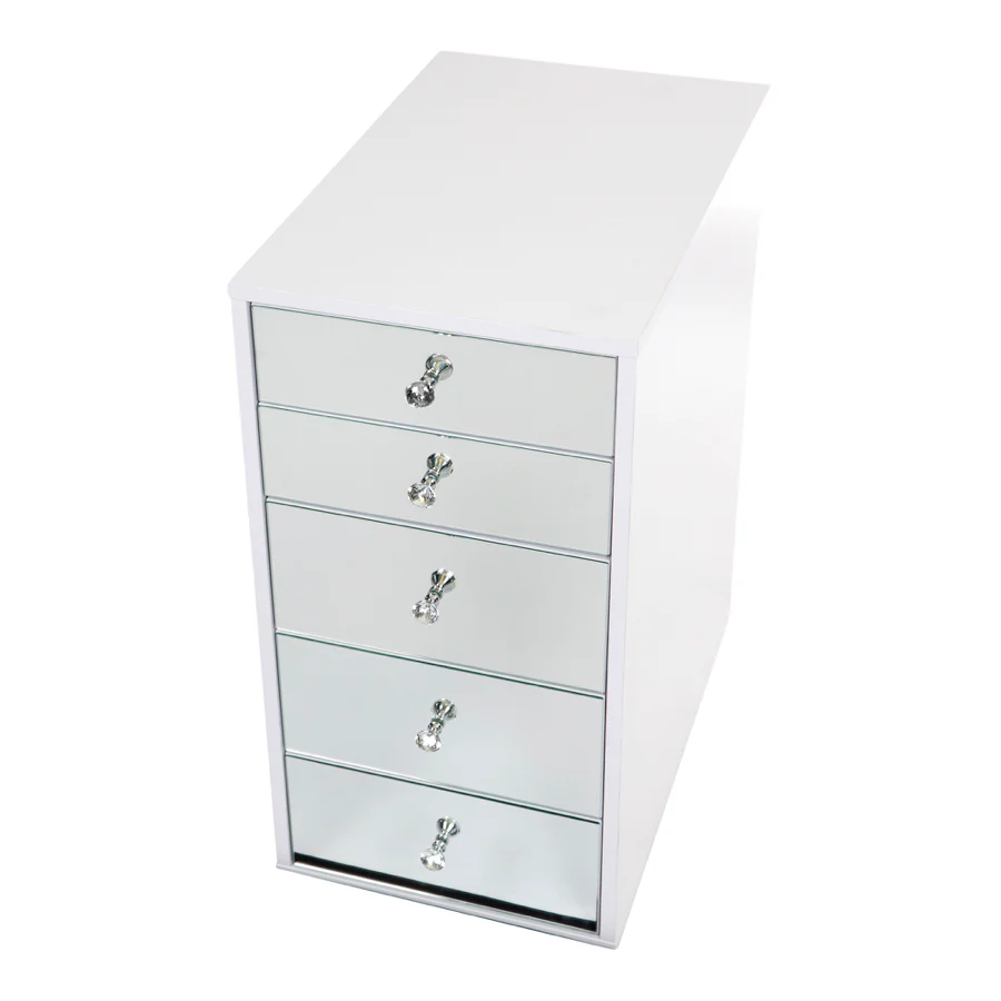SlayStation® 5-Drawer Mirrored Vanity Storage Unit - Image 5