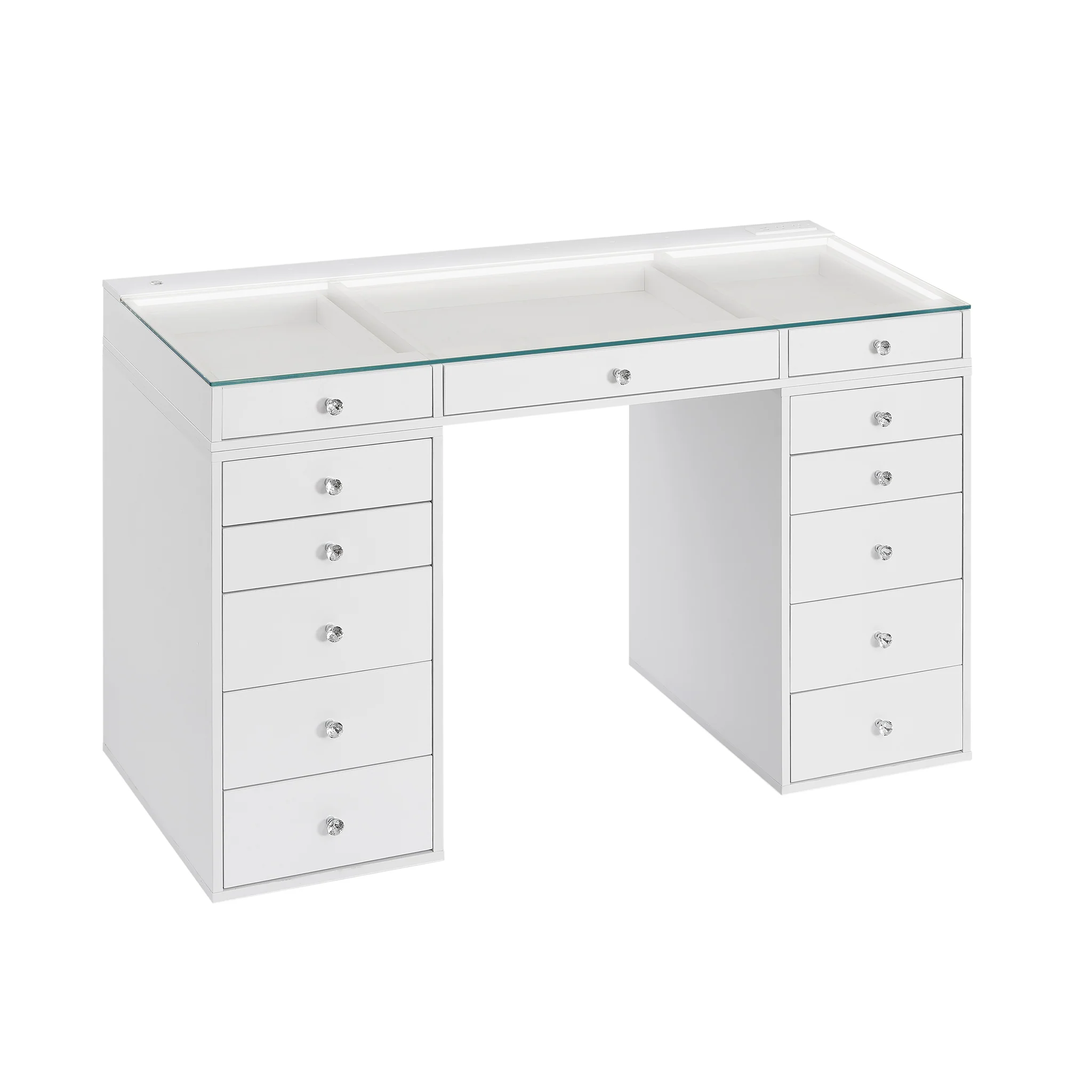 SlayStation® Lumina Plus 2.0 Vanity Table w/ LED Light - Image 3