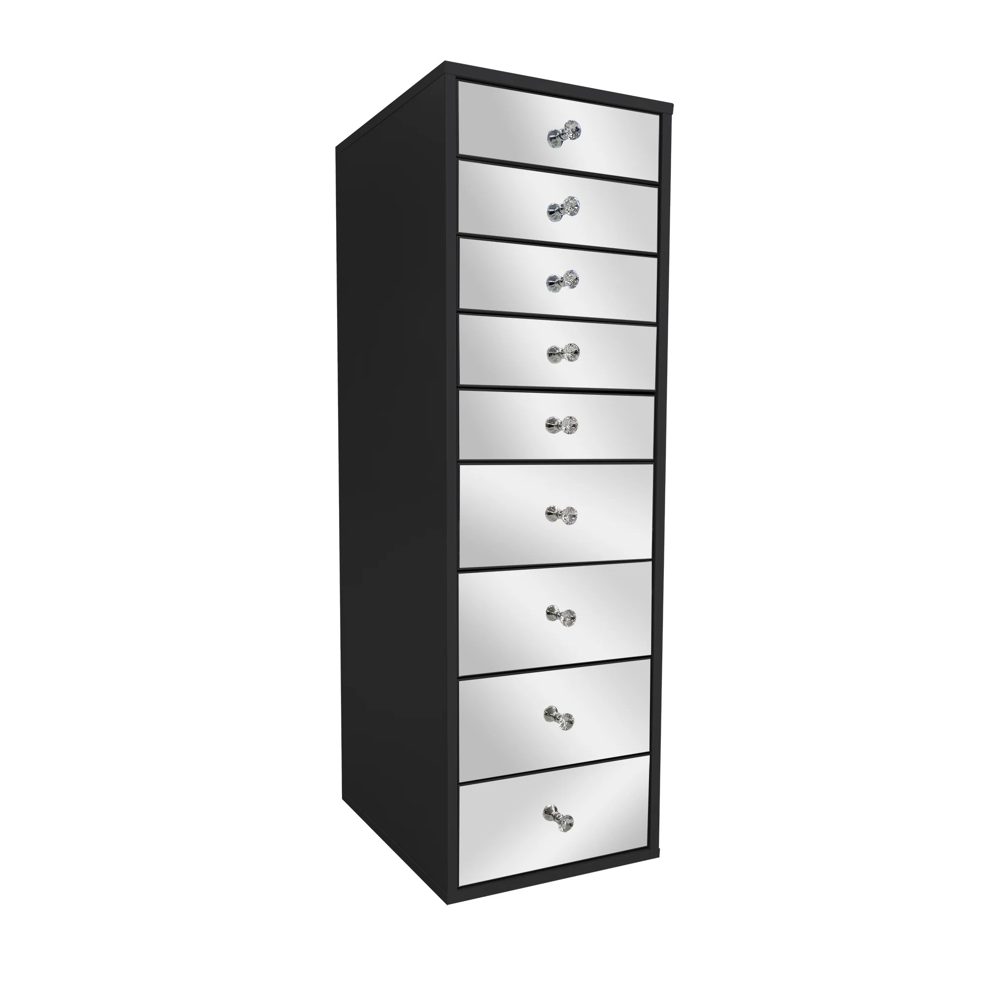 SlayStation® Mirrored 9-Drawers Vanity Storage Unit - Image 6