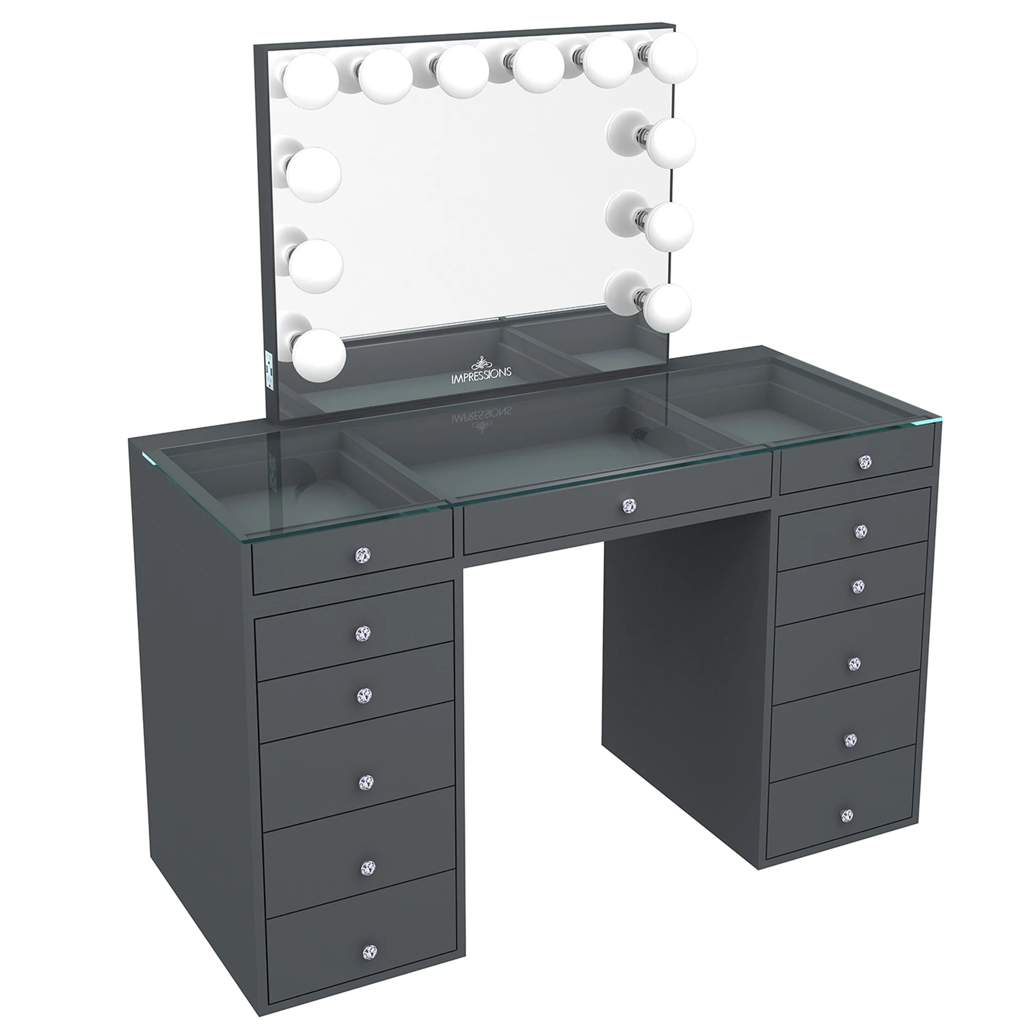 SlayStation® Plus 2.0 Tabletop + Vanity Mirror + 5 Drawer Units Bundle - Image 16
