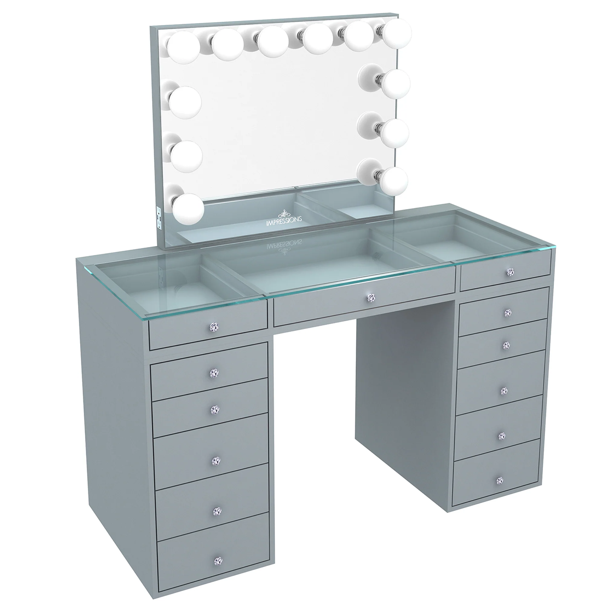 SlayStation® Plus 2.0 Tabletop + Vanity Mirror + 5 Drawer Units Bundle - Image 24