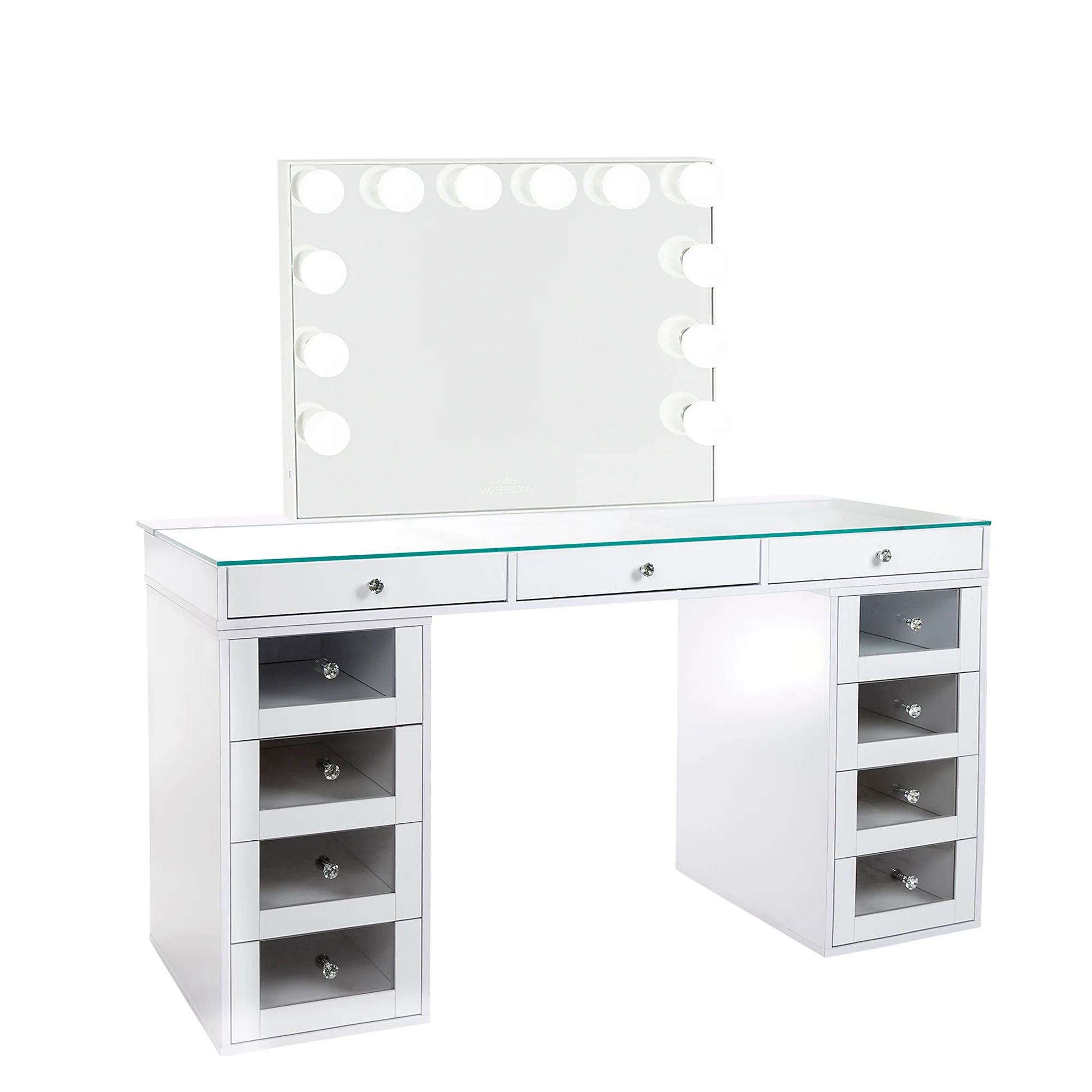 SlayStation® Pro 2.0 Tabletop + Vanity Mirror + 4 Drawer Units Bundle - Image 5