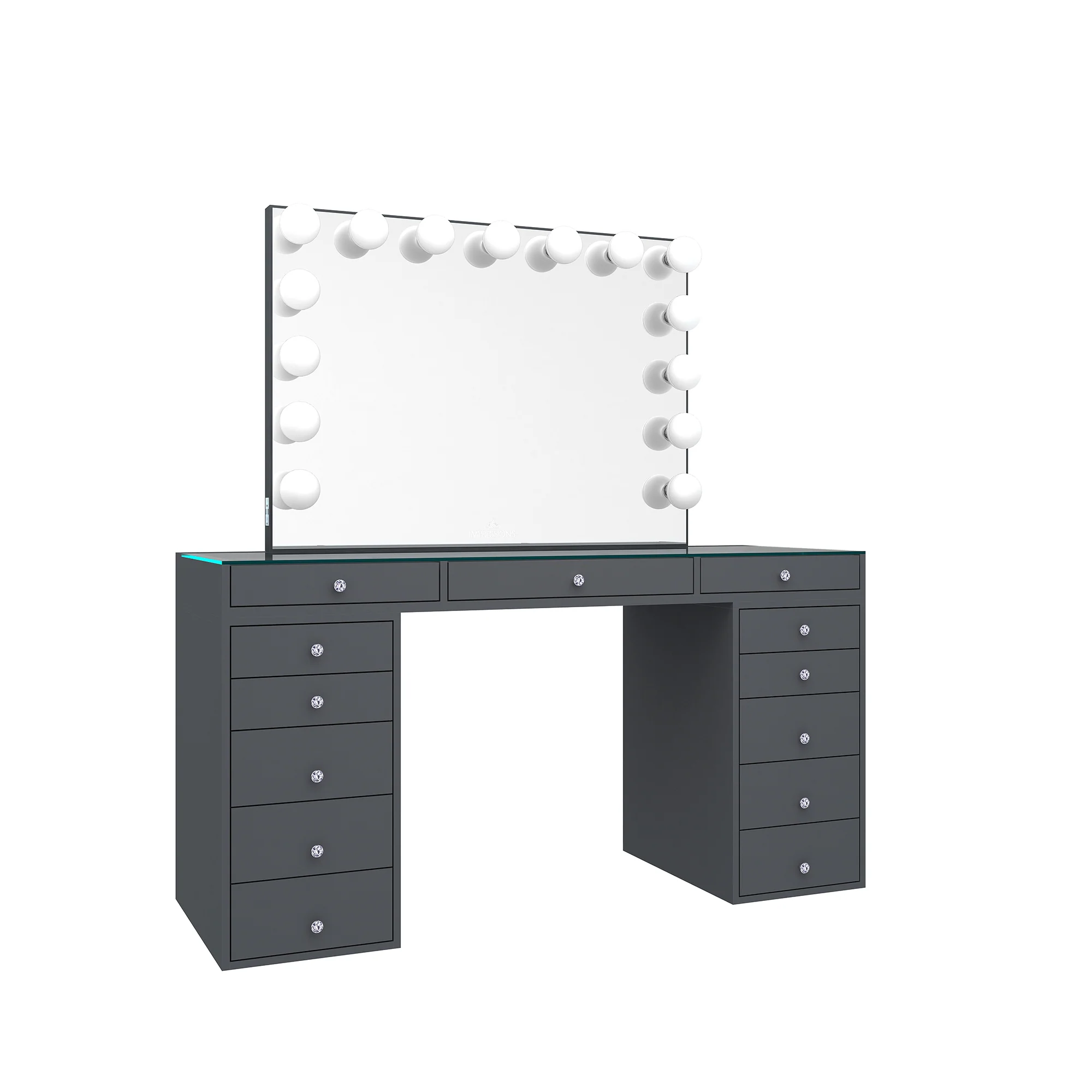 SlayStation® Pro 2.0 Tabletop + Vanity Mirror + 5 Drawer Units Bundle - Image 11