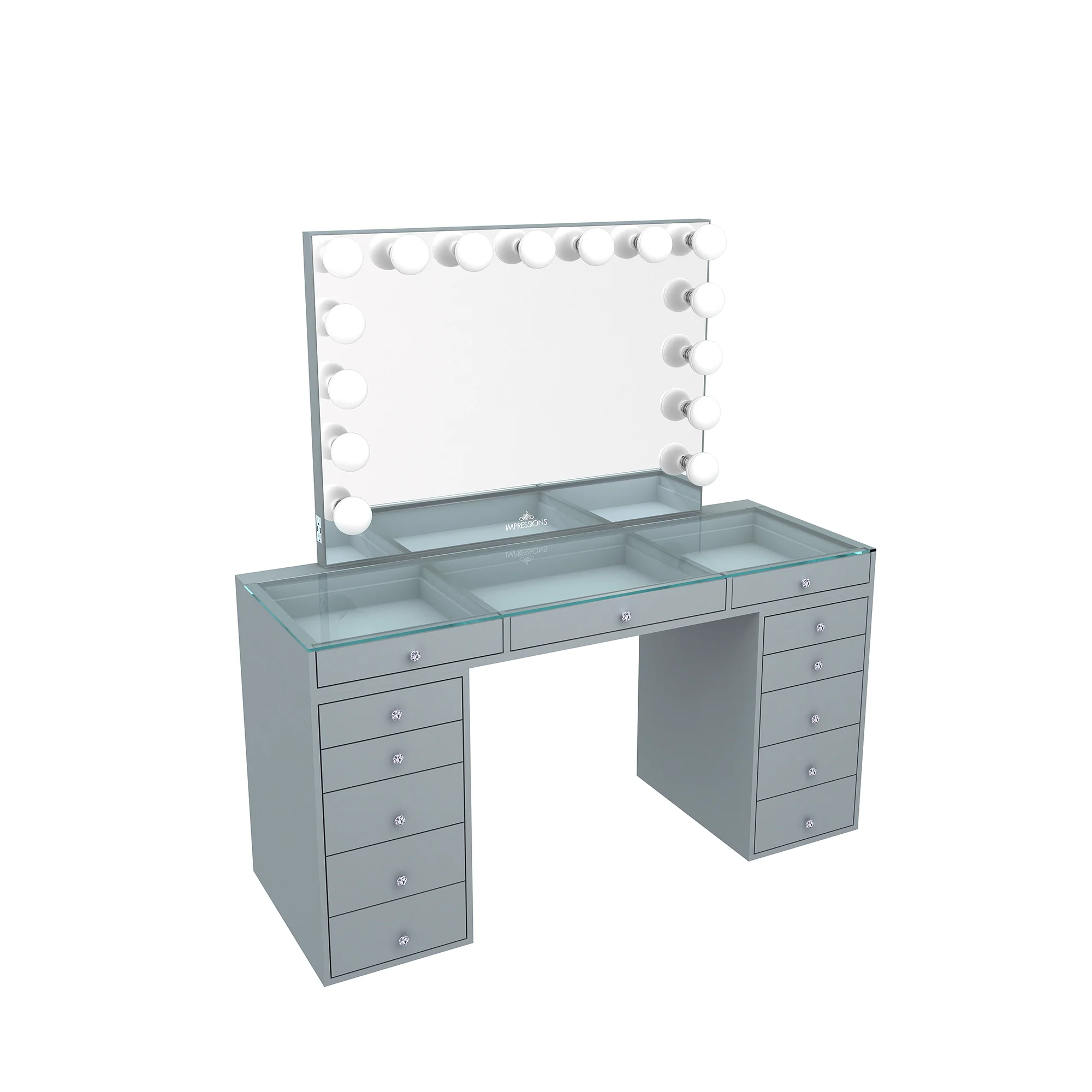 SlayStation® Pro 2.0 Tabletop + Vanity Mirror + 5 Drawer Units Bundle - Image 17