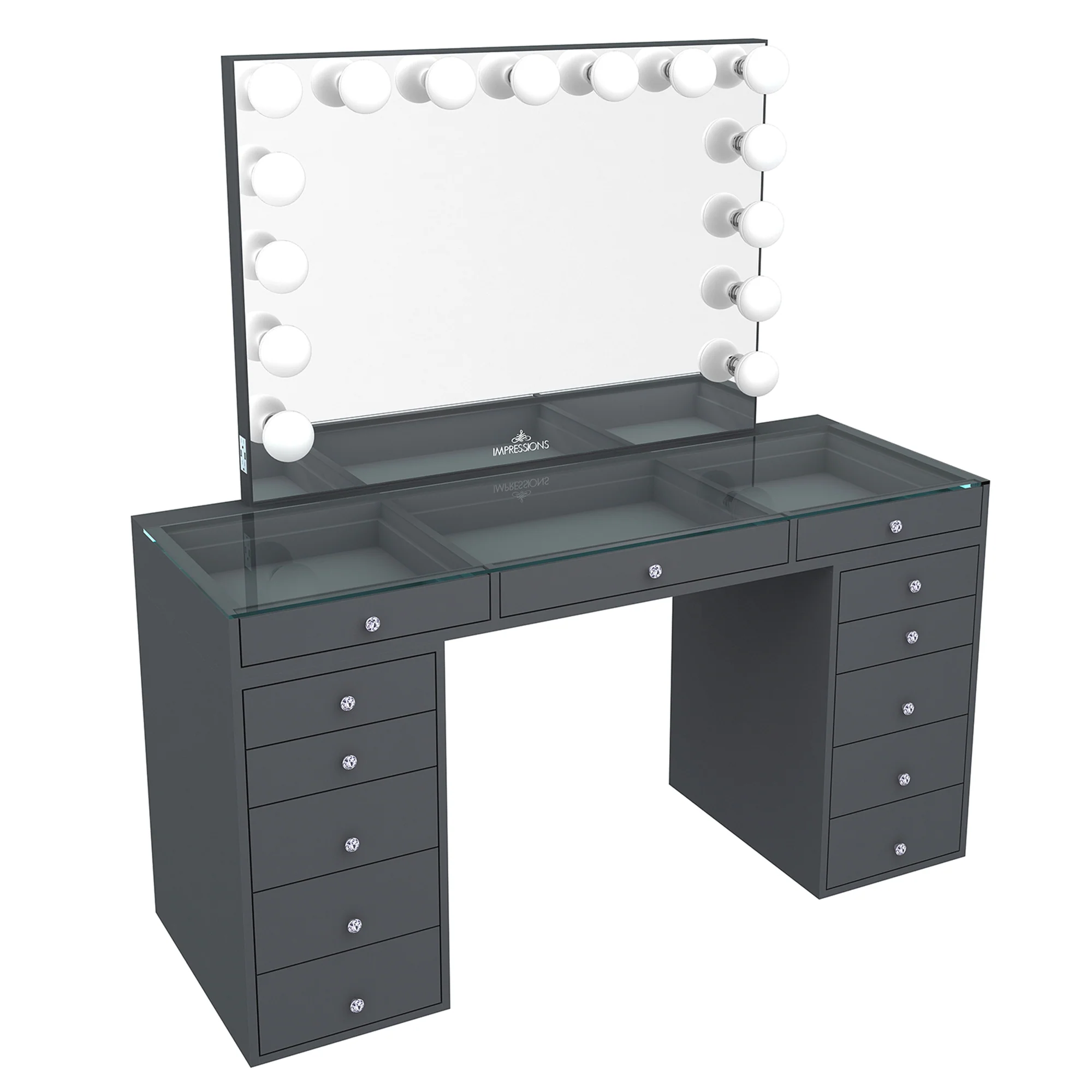 SlayStation® Pro 2.0 Tabletop + Vanity Mirror + 5 Drawer Units Bundle - Image 22