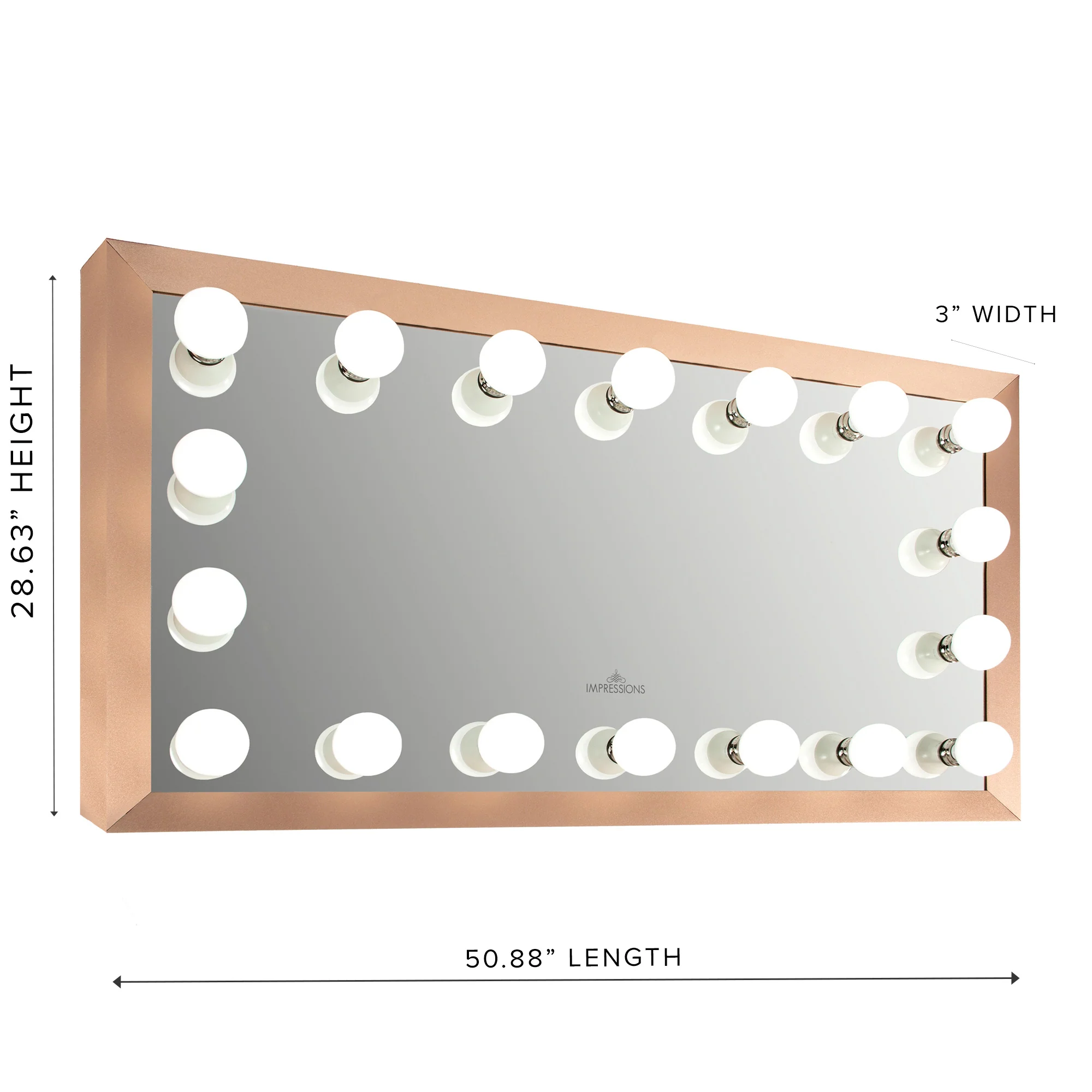 Starlight® Wide Vanity Mirror - Image 14
