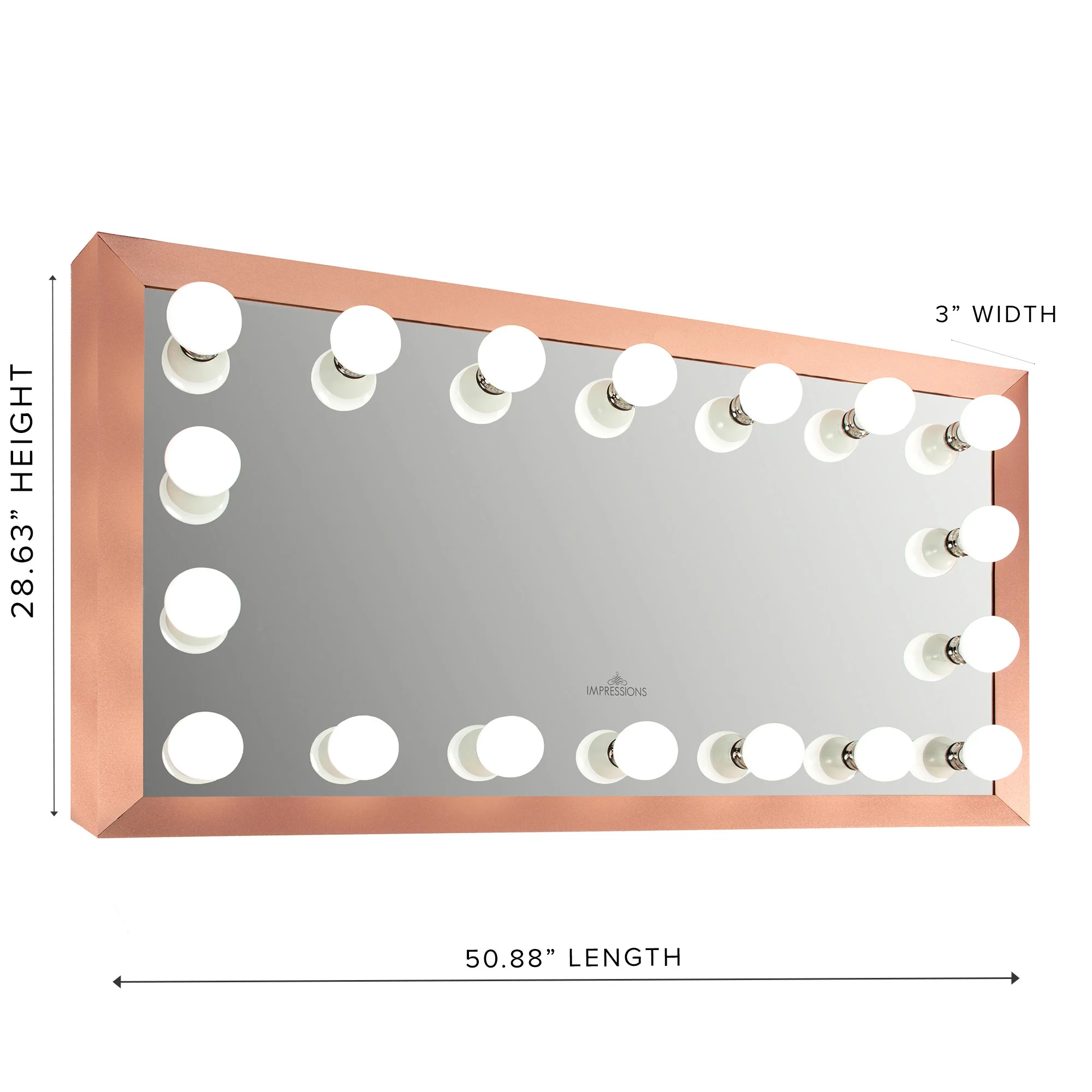 Starlight® Wide Vanity Mirror - Image 6