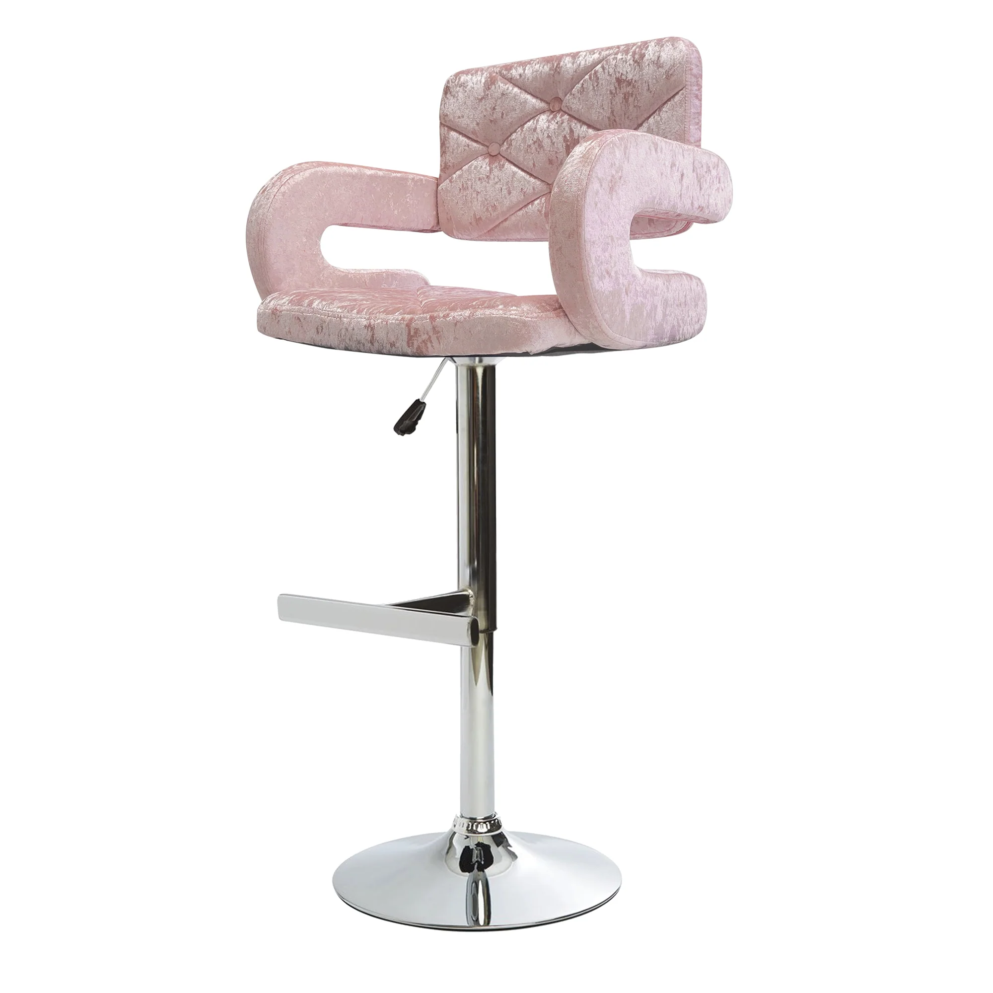 Vera Diamond Tufted Vanity Stool - Image 10