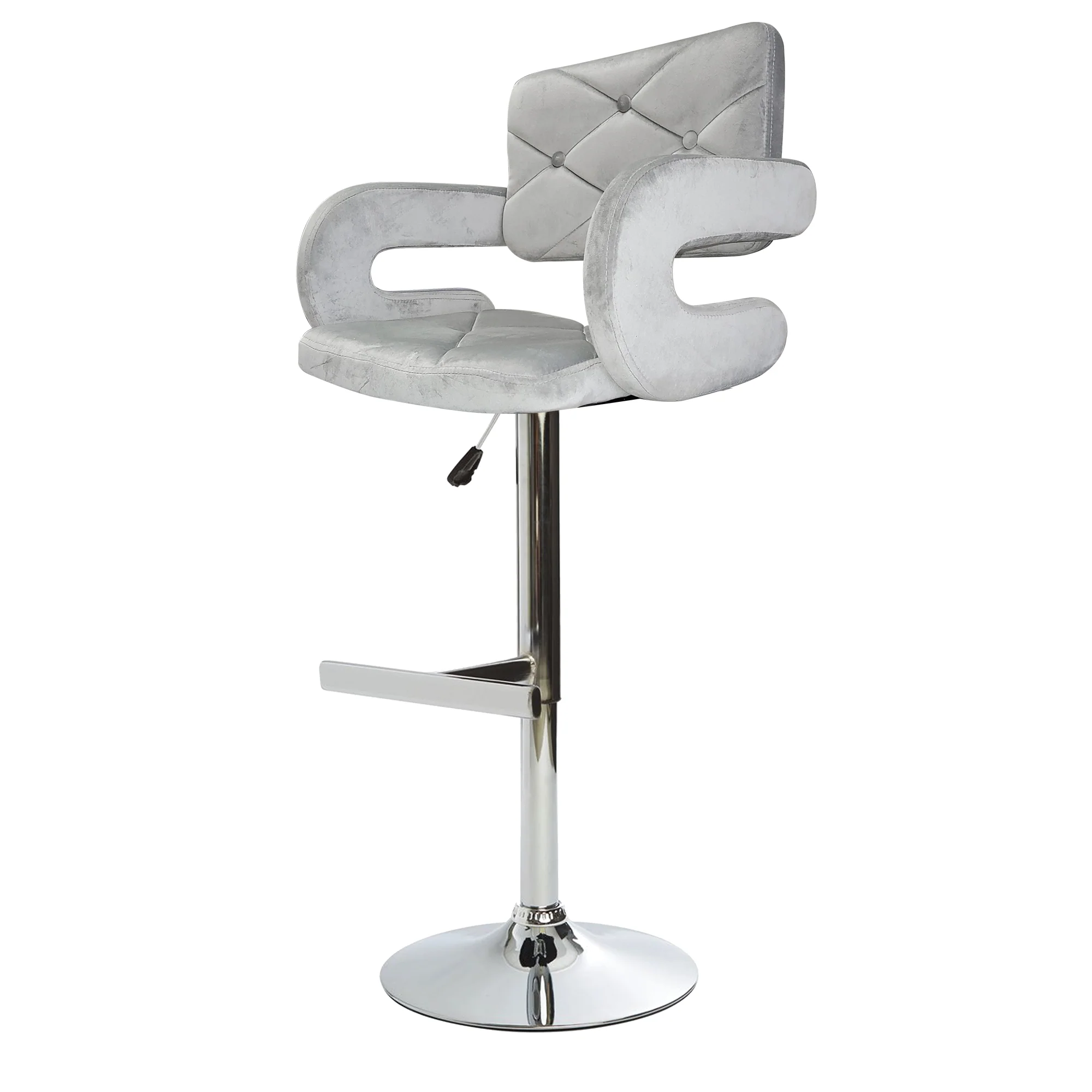 Vera Diamond Tufted Vanity Stool - Image 13